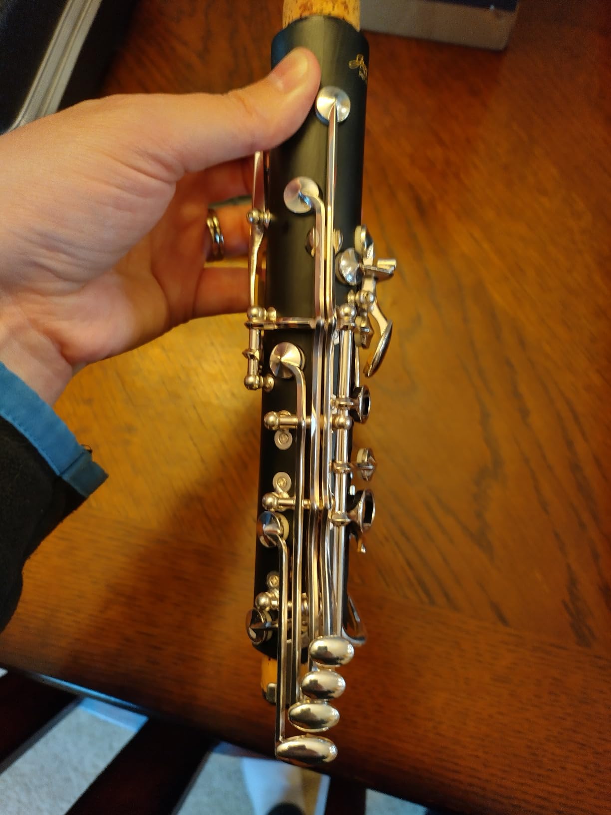 Jean Paul CL-400 Intermediate Bb Clarinet, French Boehm 17-Key System | Silver-Plated Keys, Synthetic Pads, 2x Interchangeable Barrels customer photo 2