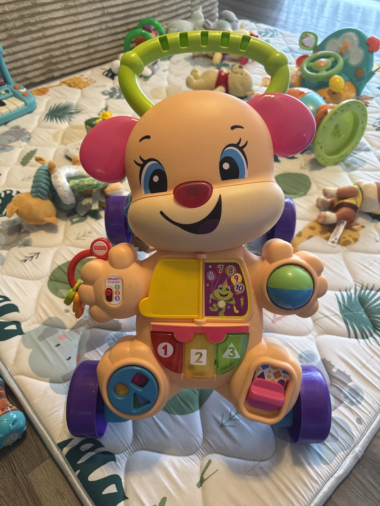 Fisher-Price Laugh & Learn Smart Stages Learn With Sis Walker, Pink customer photo 1