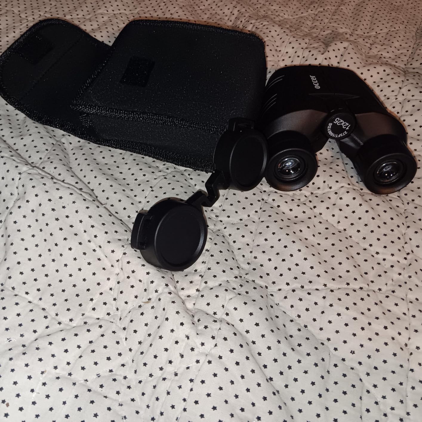 Occer 12x25 Compact Binoculars for Adults and Kids | High Powered, Easy Focus, Large Eyepiece for Bird Watching, Cruise Ship, Outdoor Hunting, Travel, Sightseeing customer photo 1