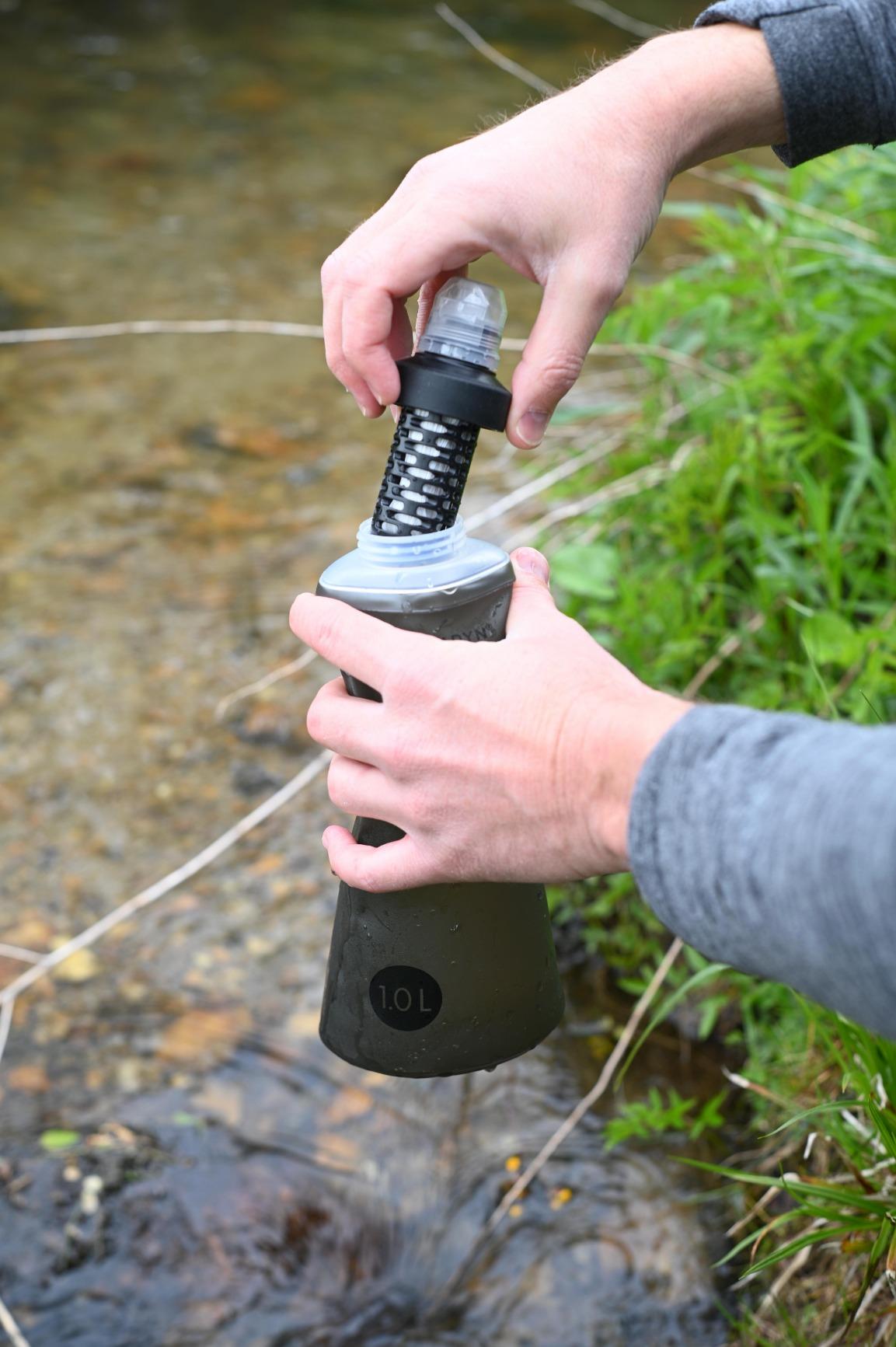 Katadyn BeFree 1L Lightweight Collapsible Water Filter Bottle for Outdoors | For Camping, Backpacking & Travel, 0.1 Micron Hollow-Fiber Removes Bacteria, Protozoa & Sediment, BPA-Free, EZ-Clean Membrane customer photo 2