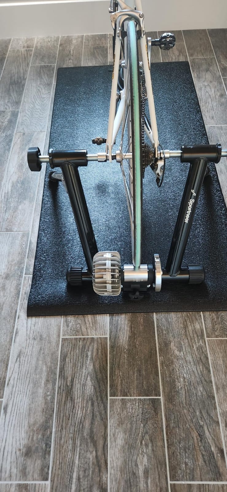 Sportneer Bike Trainer - Fluid Stationary Bike Stand for 26-29