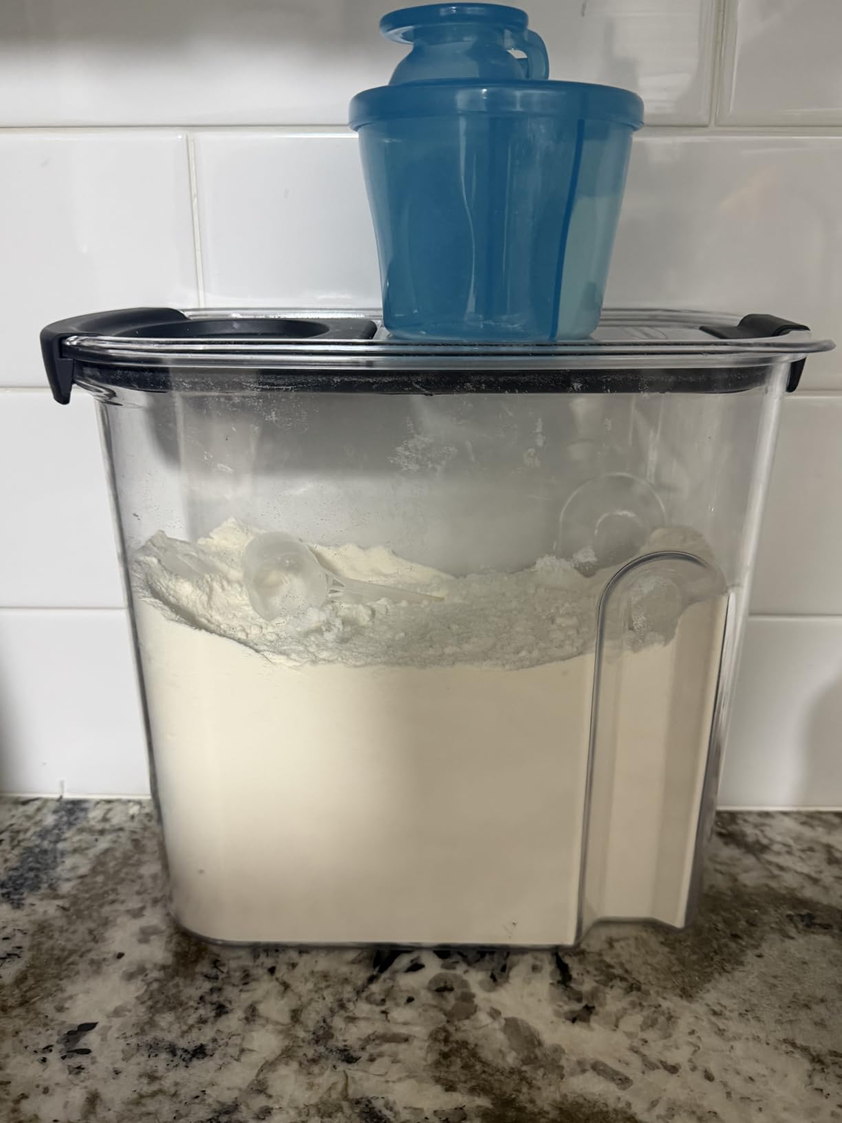 Brilliance Pantry Food Storage Container Set, BPA-Free, Airtight & Leak-Proof, Clear, 8-Piece, Dishwasher Safe customer photo 2