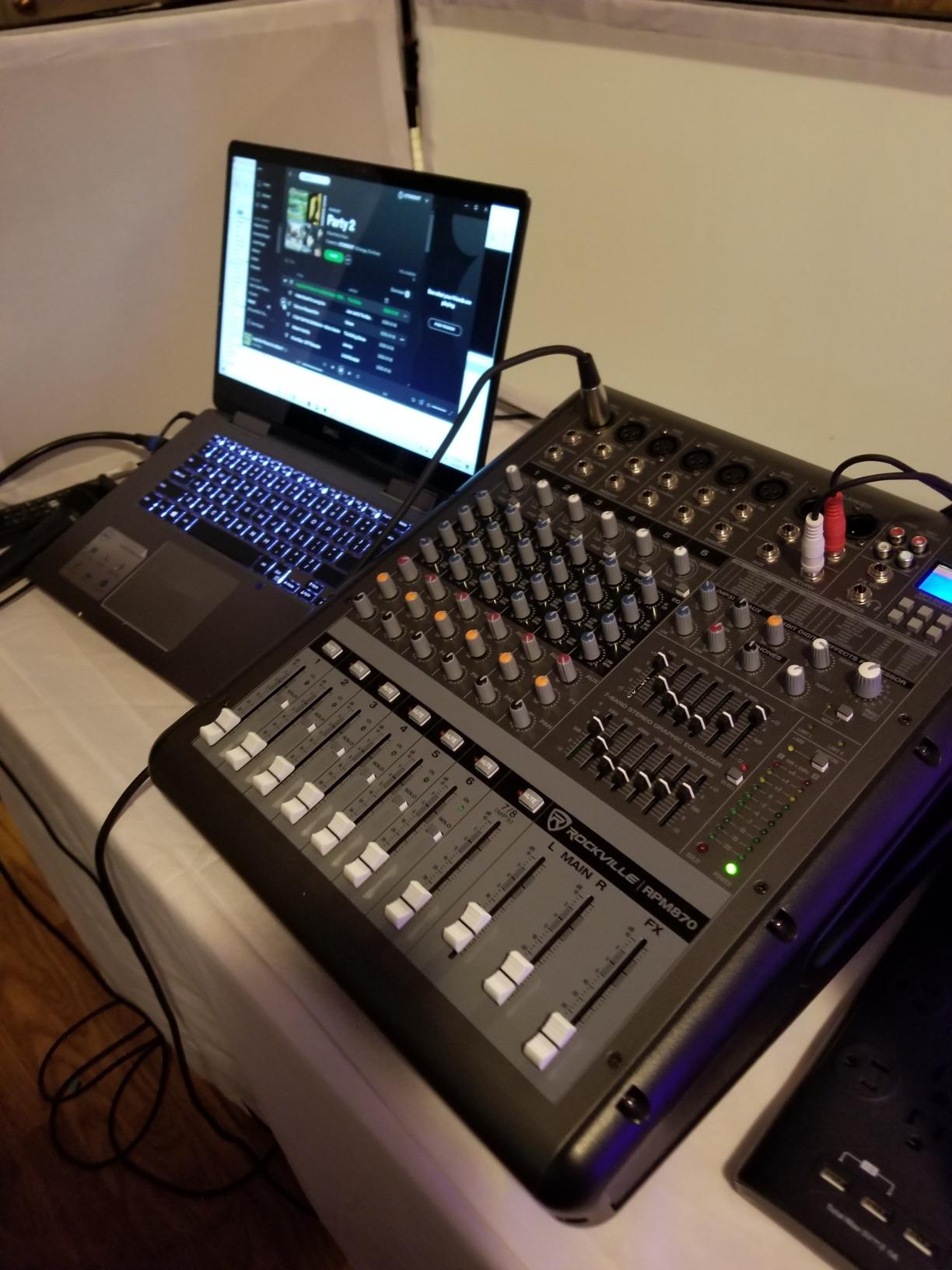 Rockville RPM870 6000w Powered Mixer, 8 Channel, 6 XDR2 Mic Pres, USB, 24-Bit Effects, Bluetooth customer photo 1