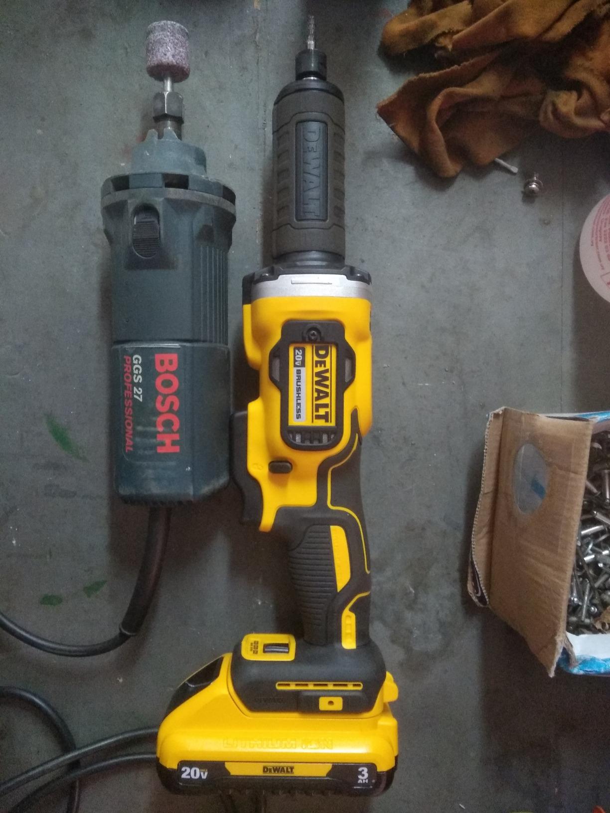 DEWALT DCG426B 20V Max Variable Speed Die Grinder, Tool Only customer photo 2
