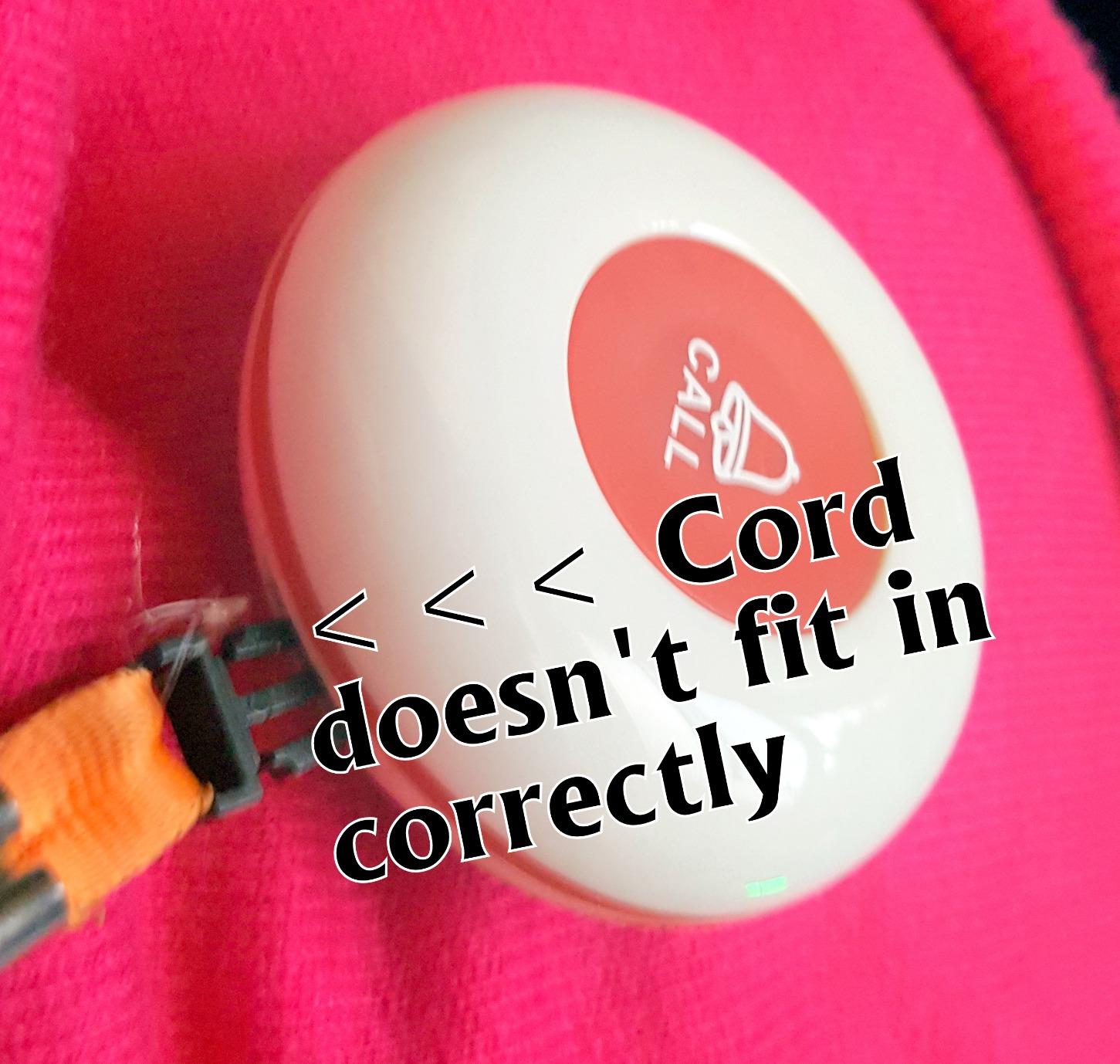 CallToU Caregiver Pager with 2 Wireless Call Button for Elderly at Home | Easy Use, Loud Whole-Home Alerts, 500+FT Through-Wall, Waterproof Call Bell Alert Buttons for Seniors/Elderly/Patients/Adults customer photo 2