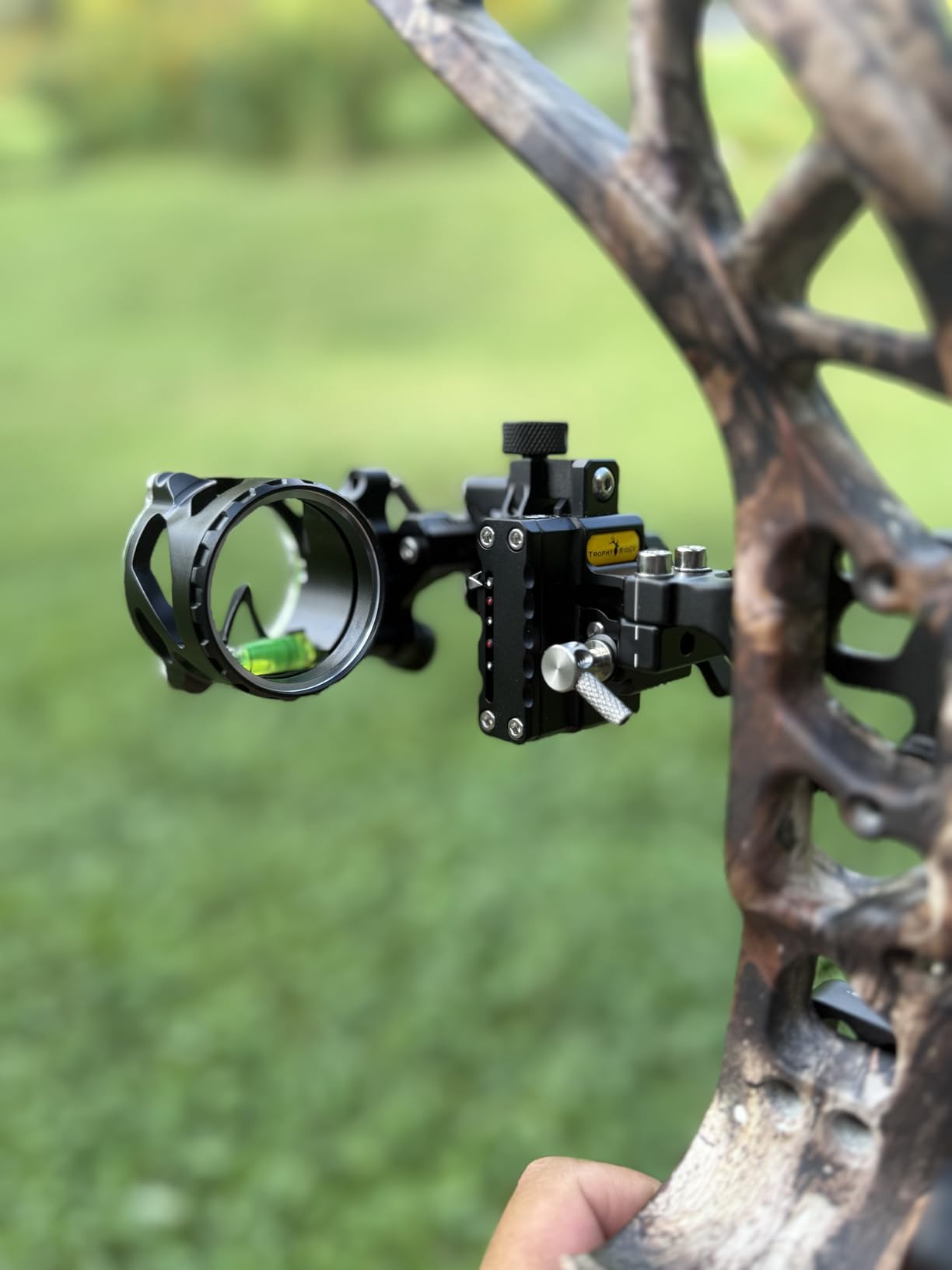 Trophy Ridge Alpha React 1 Pin Sight .019, Black customer photo 2