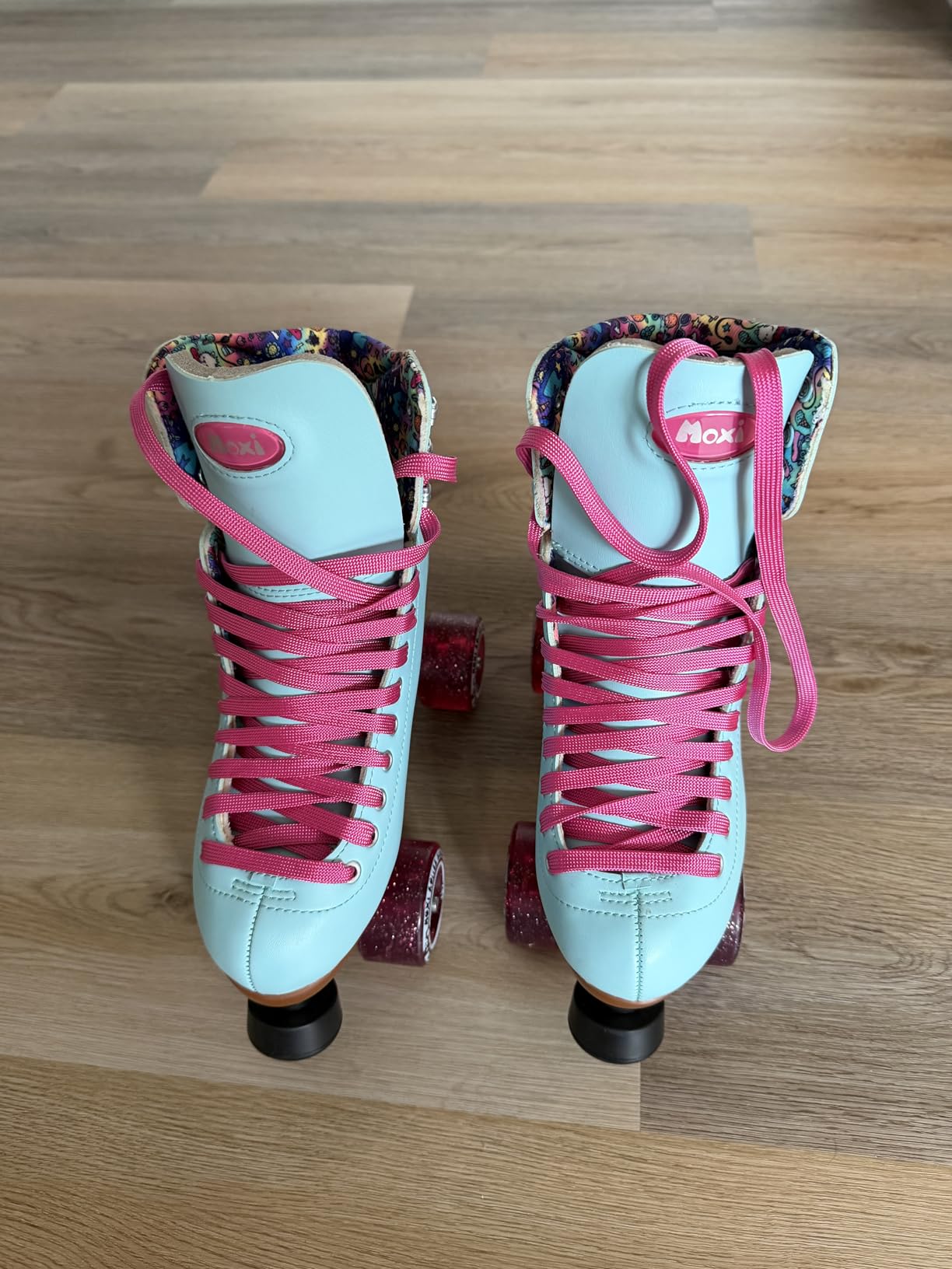 Moxi Beach Bunny Roller Skates for Women - Colorful, Precision-Fit Skate with High-Rebound Wheels, Moisture-Wicking Lining & Padding, Roller Skates customer photo 2