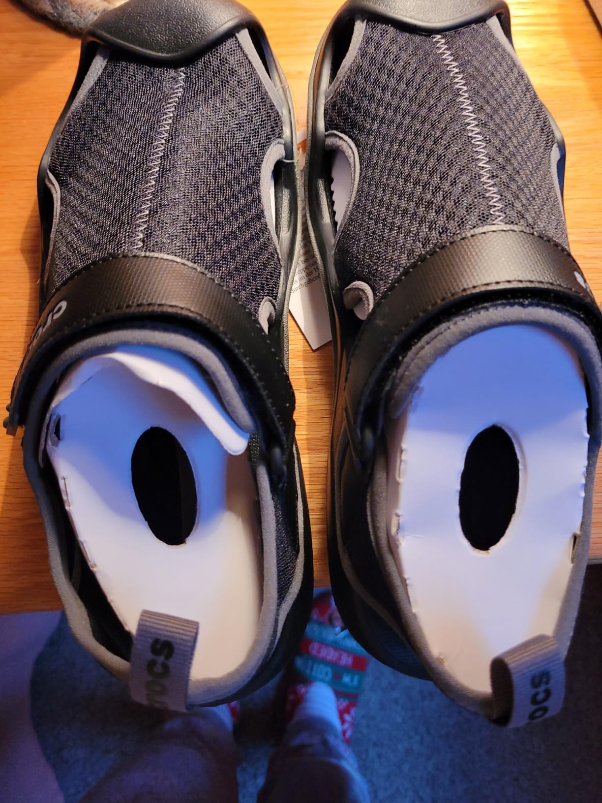 Crocs Men's Swiftwater Mesh Deck Sandals customer photo 1