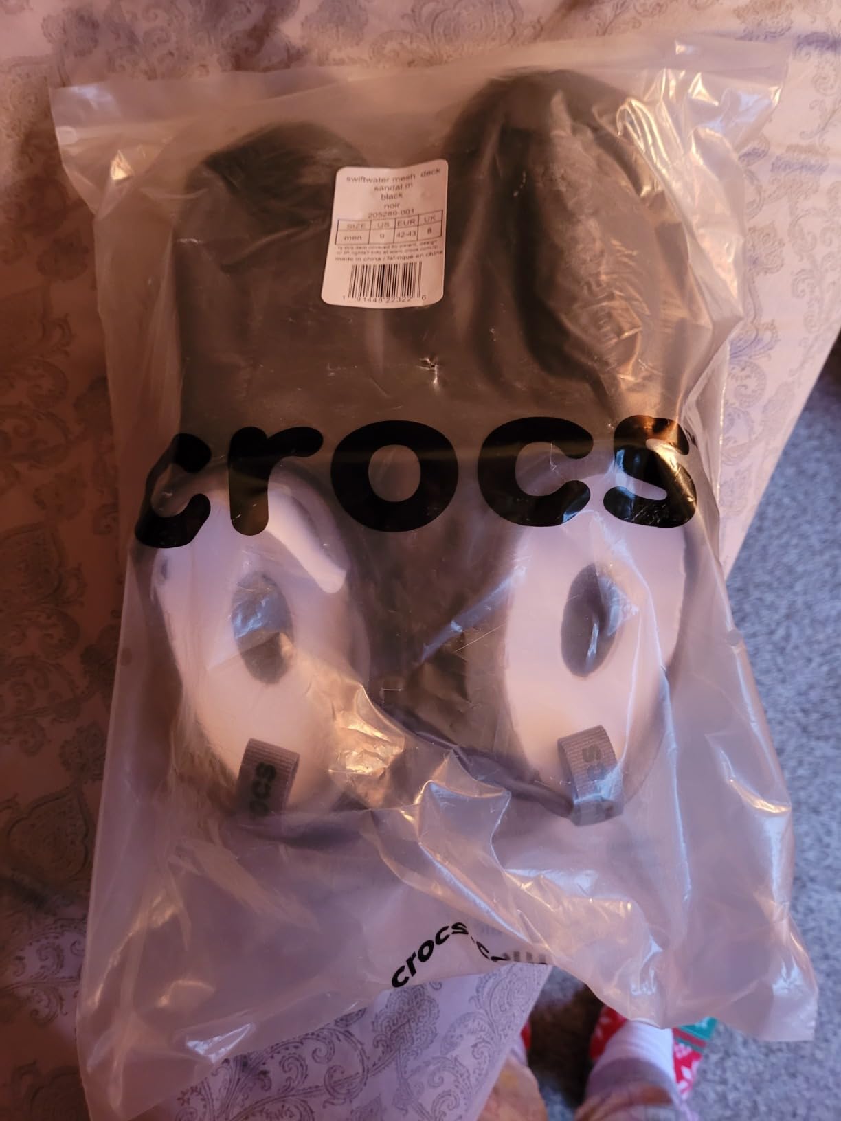 Crocs Men's Swiftwater Mesh Deck Sandals customer photo 2