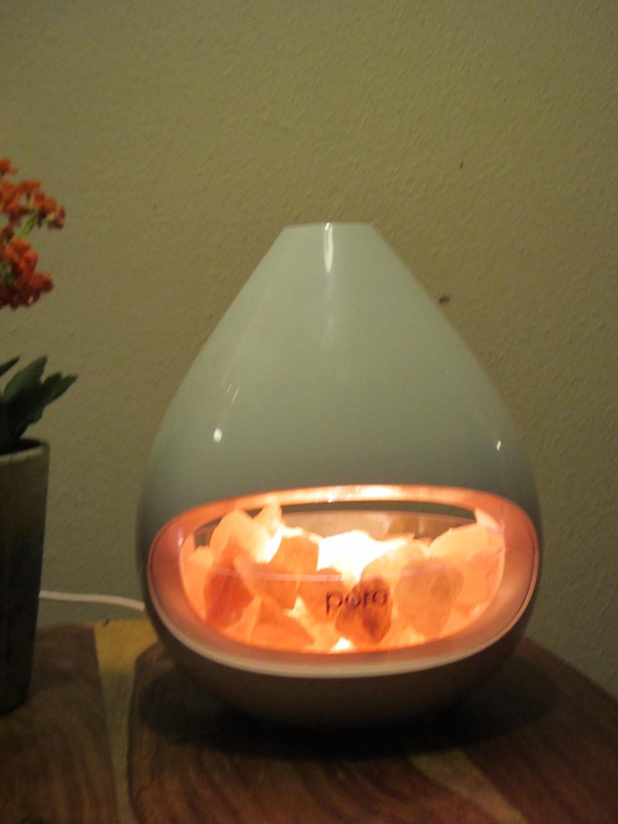 Pure Enrichment PureGlow Crystal - 2-in-1 Himalayan Salt Lamp & Ultrasonic Essential Oil Diffuser customer photo 2