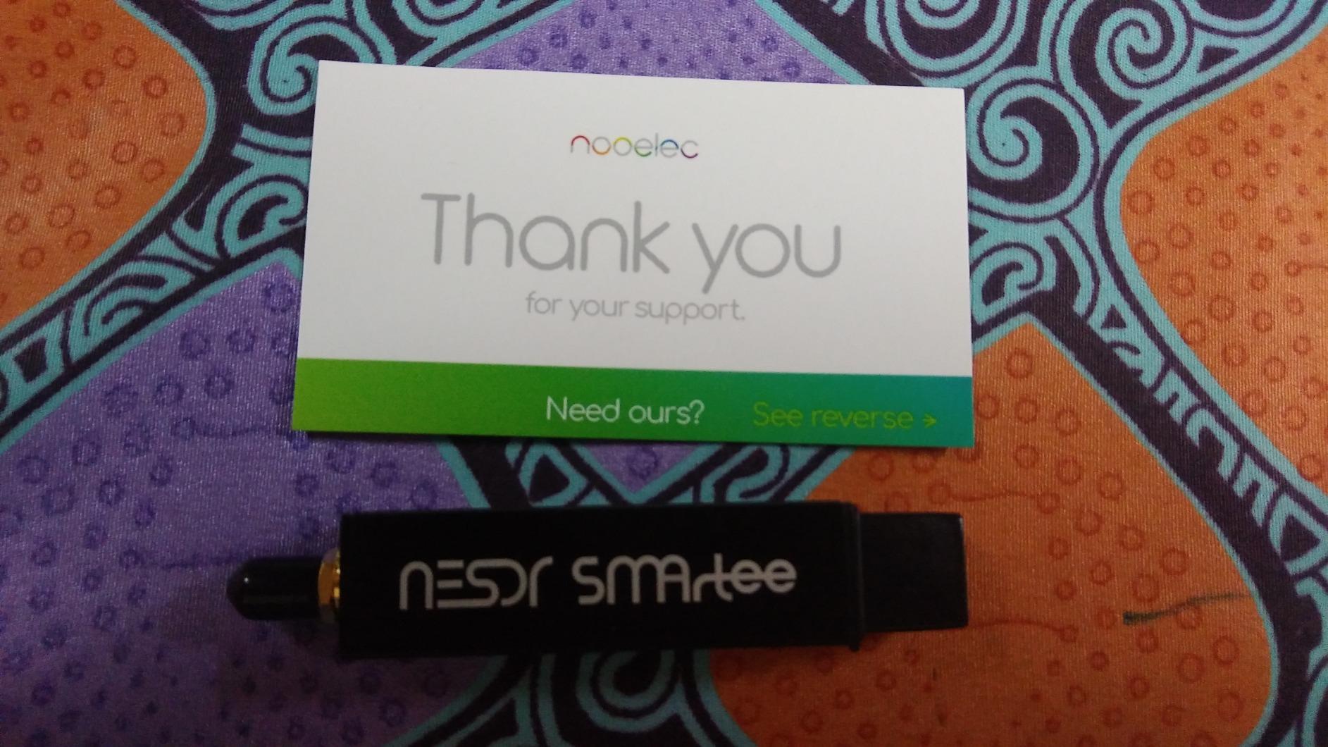 NESDR SMArTee v2 Bundle - Premium RTL-SDR w/Integrated Bias Tee, Aluminum Enclosure, 0.5PPM TCXO, SMA Input, Antenna Base & 3 Antennas. RTL2832U & R820T2-Based Software Defined Radio (SDR) customer photo 2