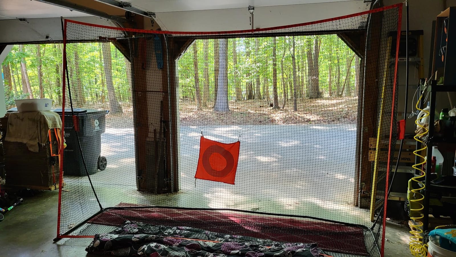 GoSports Golf Practice Hitting Net - Choose Between Huge 10 x 7 ft or 7 x 7 ft Nets - Personal Driving Range for Indoor or Outdoor Use - Designed by Golfers for Golfers customer photo 2