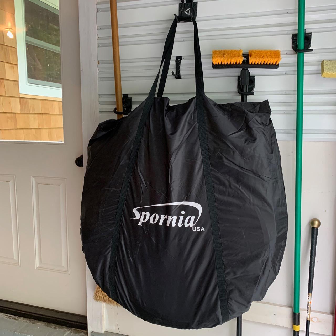 Spornia Spg-7 Golf Practice Net - Automatic Ball Return System w/Target Sheet, Two Side Barrier customer photo 2