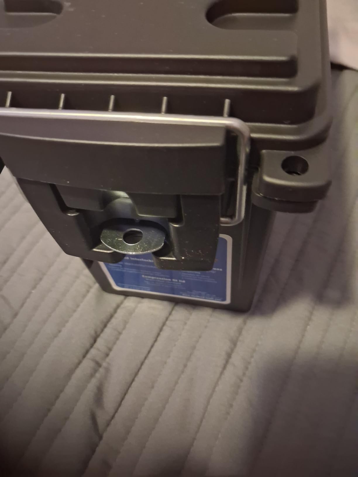 Sheffield 12629 Ammo Box Made in USA, Stackable Lockable Ammo Storage Box | Water and Dust Resistant Dry Box customer photo 2