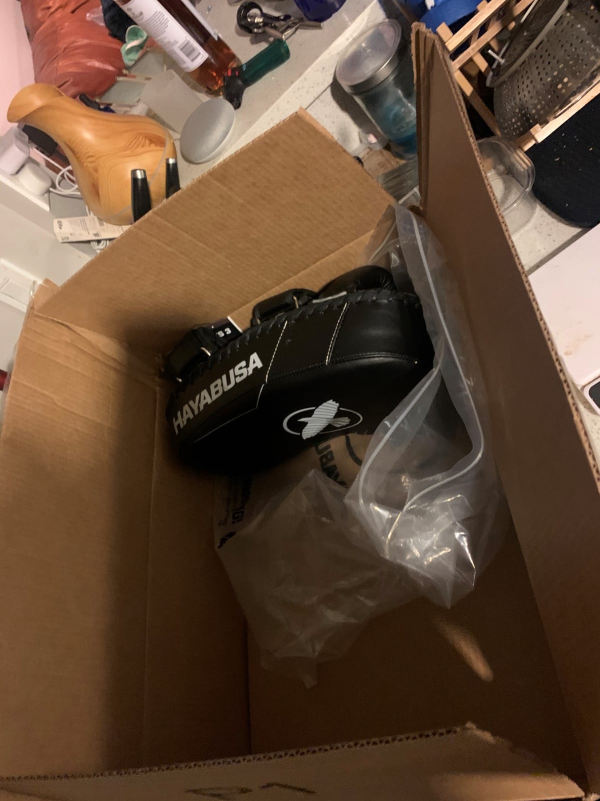 Hayabusa PTS3 Muay Thai Pads, Curved Kicking Pads with 5-Layer Foam, Reinforced Handles & Dual Straps, Easy-Clean Non-Absorbent Shell customer photo 1
