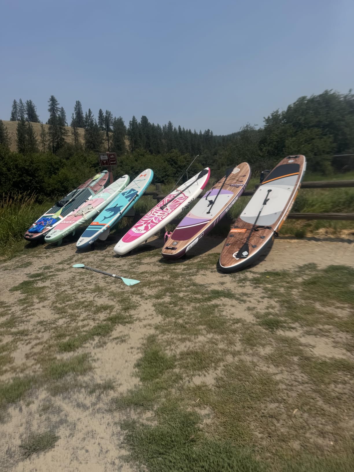 FunWater Inflatable Stand Up Paddle Board with Beginners SUP Accessories | 10'6'' SUP, Anti-Slip EVA Deck, Versatile Yoga/Big Fin Inflatable Paddle Boards for Adults & Youth of All Skill Levels customer photo 1