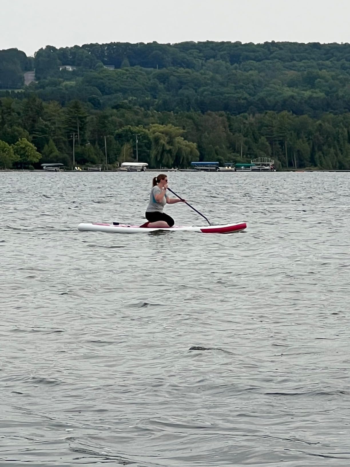 FunWater Inflatable Stand Up Paddle Board with Beginners SUP Accessories | 10'6'' SUP, Anti-Slip EVA Deck, Versatile Yoga/Big Fin Inflatable Paddle Boards for Adults & Youth of All Skill Levels customer photo 2