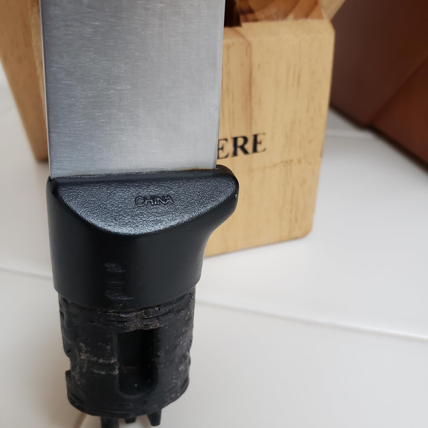 Solution 12-Pc Knife Set, Razor-Sharp, German Engineered, Brown customer photo 2