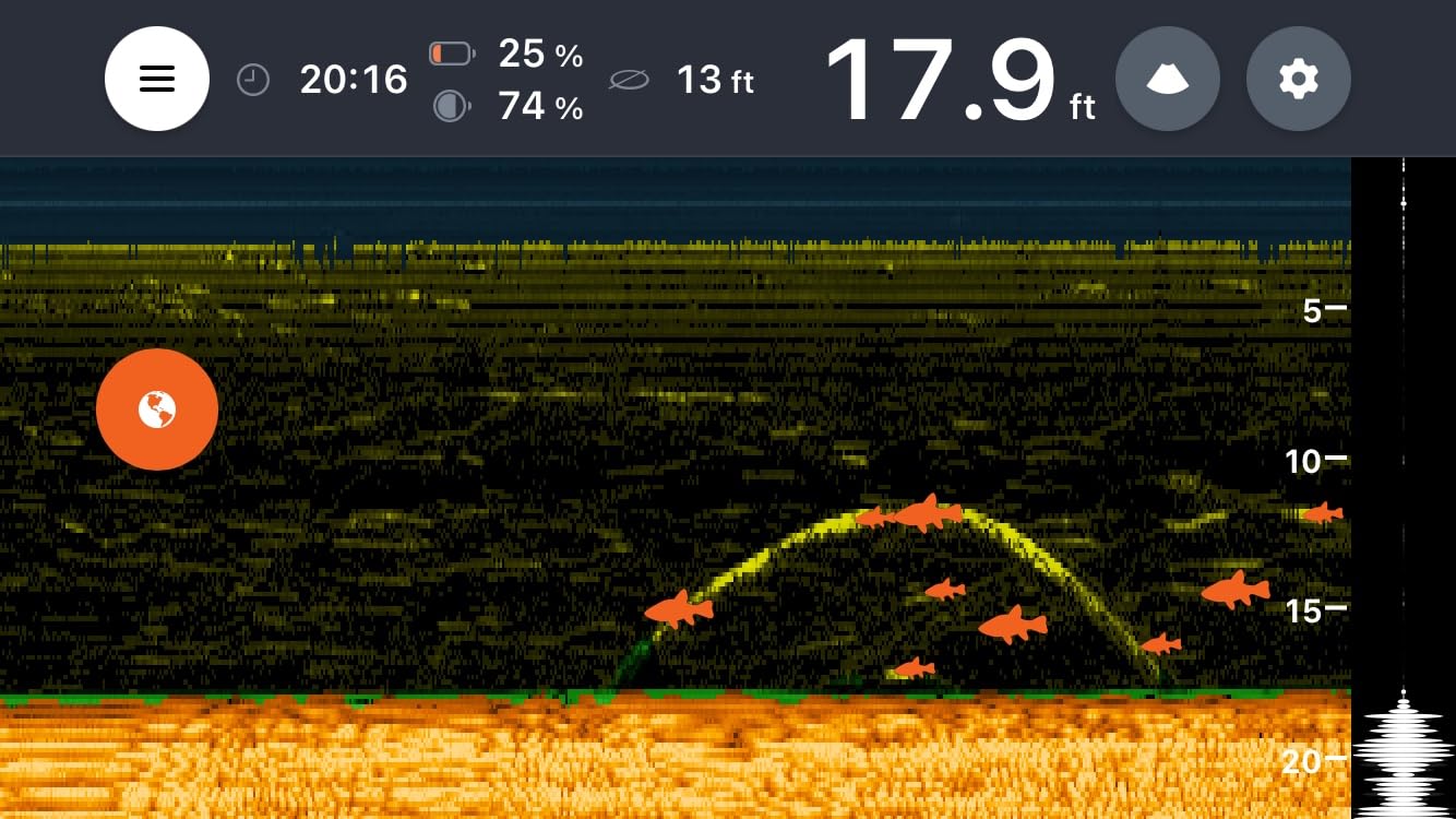 Deeper Start Fish Finder - Portable and Depth Finder for Recreational Fishing from Dock, Shore, Bank or Kayak | Castable Deeper Smart Sonar with Free User Friendly App customer photo 1