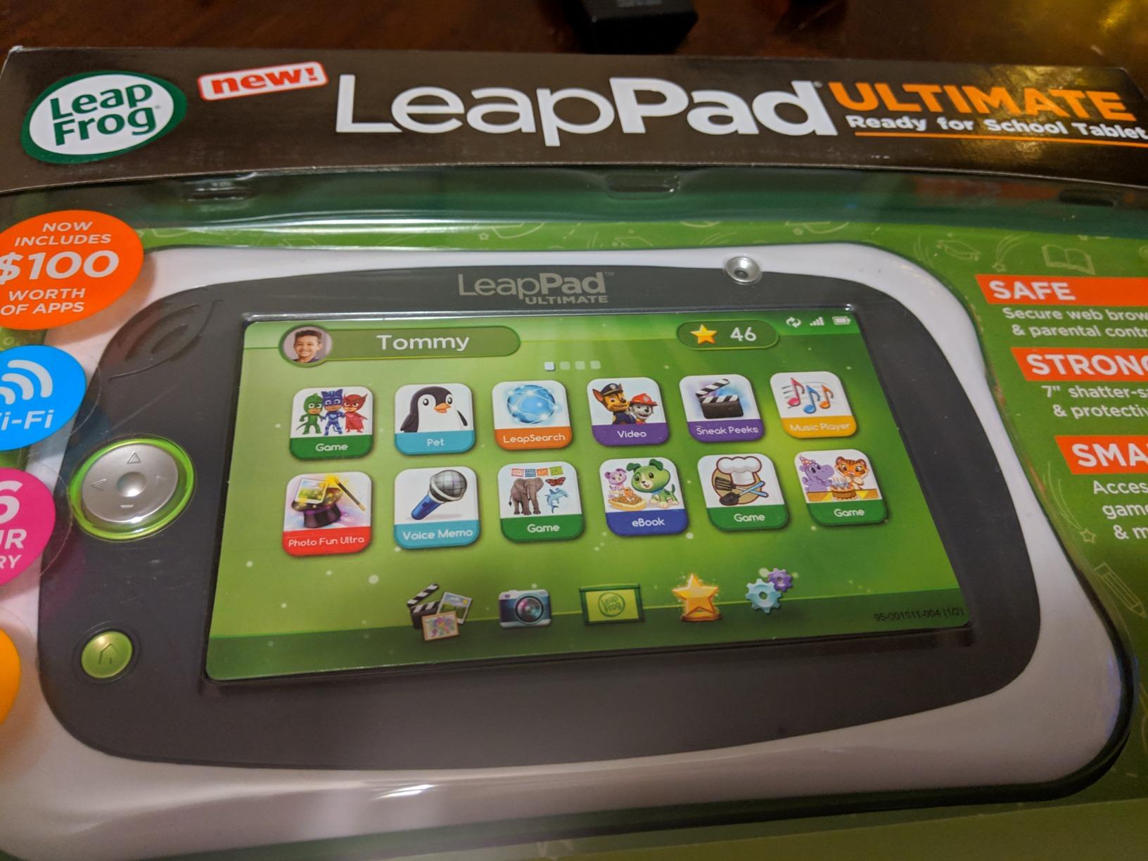 LeapFrog LeapPad Ultimate Ready for School Tablet, Green customer photo 1