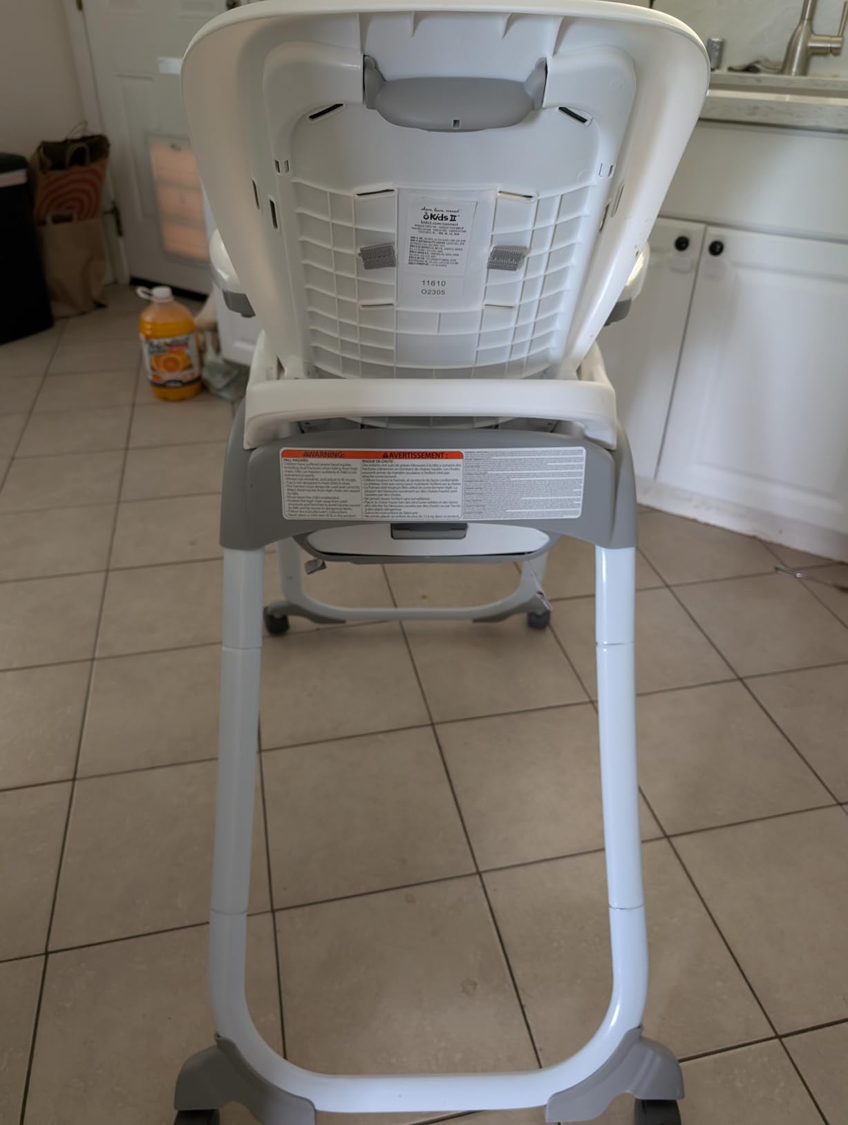 Ingenuity SmartClean Trio Elite 3-in-1 Convertible Baby High Chair, Toddler Chair, and Dining Booster Seat, For Ages 6 Months and Up, Unisex - Slate customer photo 2