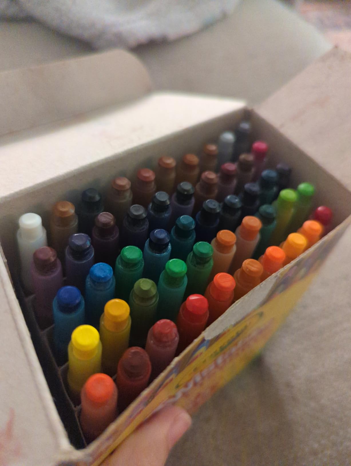 Crayola Mini Twistables Crayons for Kids (50ct), Cute Back to School Supplies for Kids, Crayons for Coloring Books, Gift for Toddlers Girls & Boys, Arts & Crafts, 3+ customer photo 1