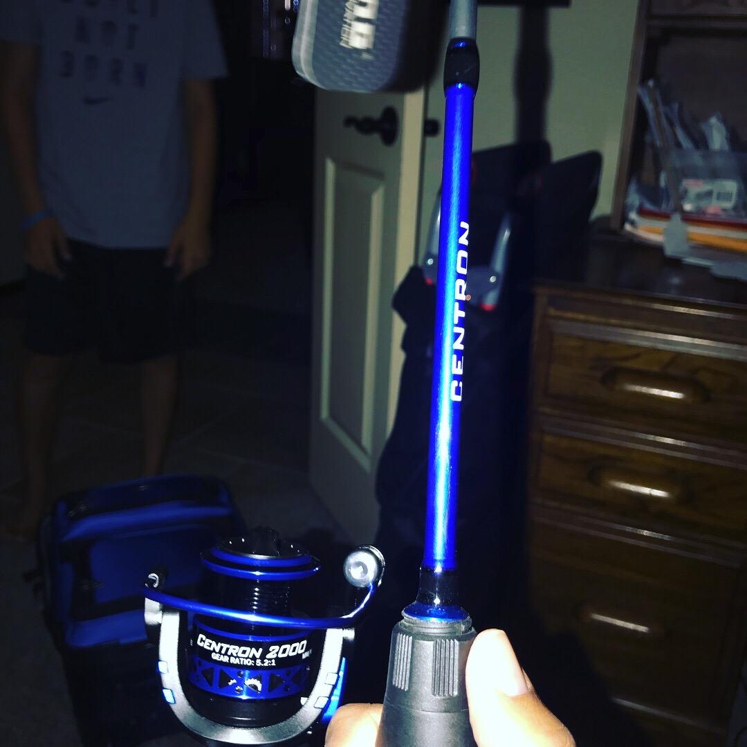 KastKing Centron Fishing Rod and Reel Combo, Baitcaster & Spinning Combo | 2-Piece Rod Blanks, Stainless Steel Guides with Ceramic Rings, EVA Handle with Fighting Butt customer photo 2