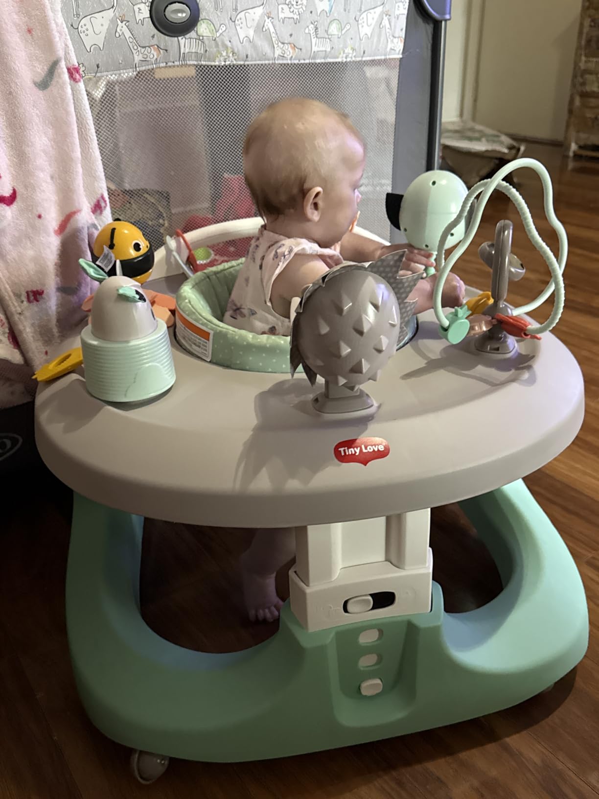 Tiny Love 4-in-1 Here I Grow Mobile Activity Center, Baby Walkers and Activity Center, Meadow Days customer photo 1