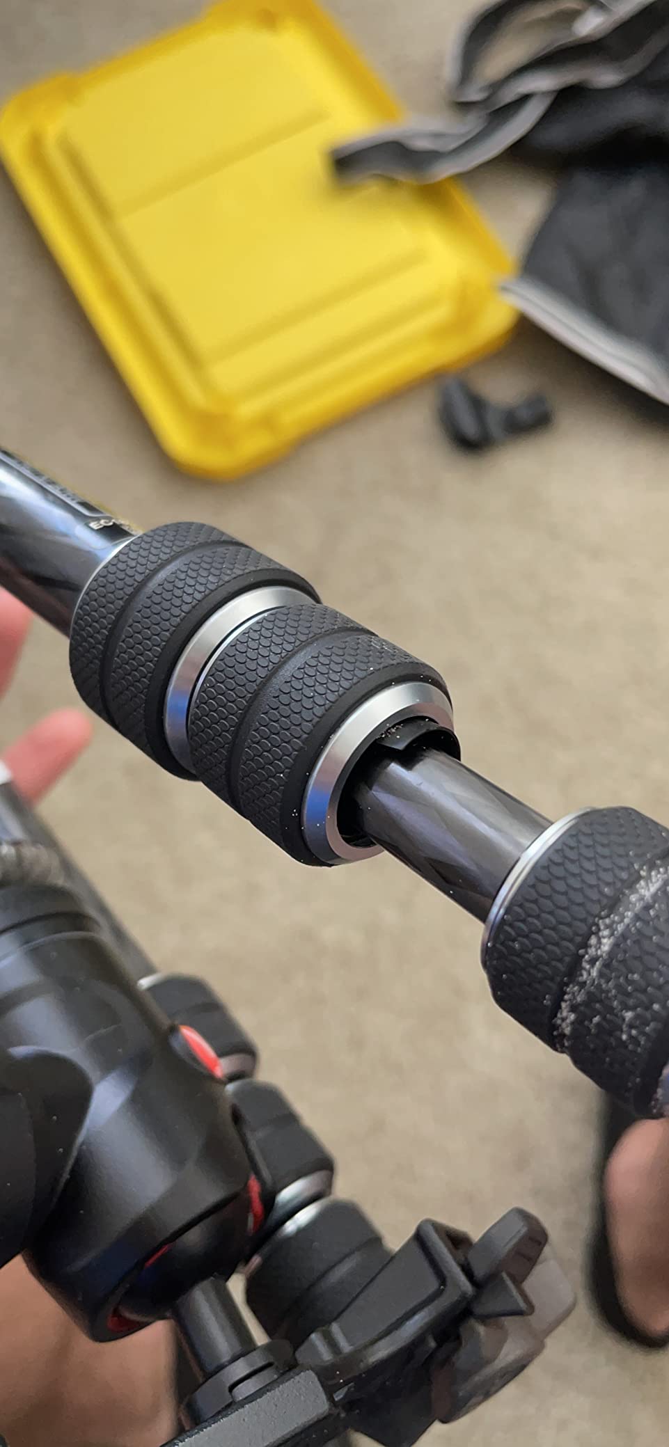 Manfrotto Befree Advanced Twist Camera Tripod Kit, Travel Tripod Kit with Fluid Head and Twist Closure, Portable and Compact, Carbon Camera Tripod for DSLR, Reflex, Mirrorless customer photo 2