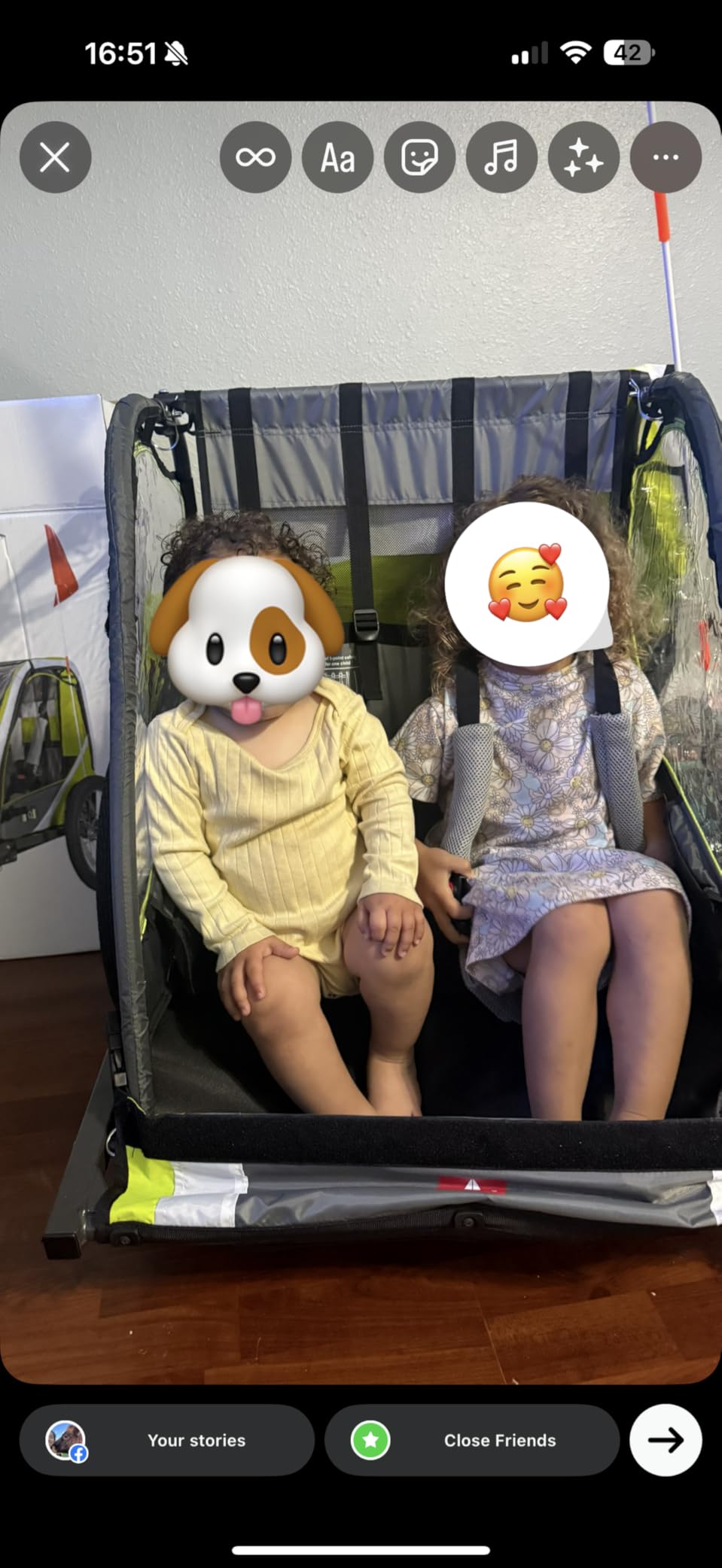 Allen Sports Deluxe Steel Child Trailer customer photo 1