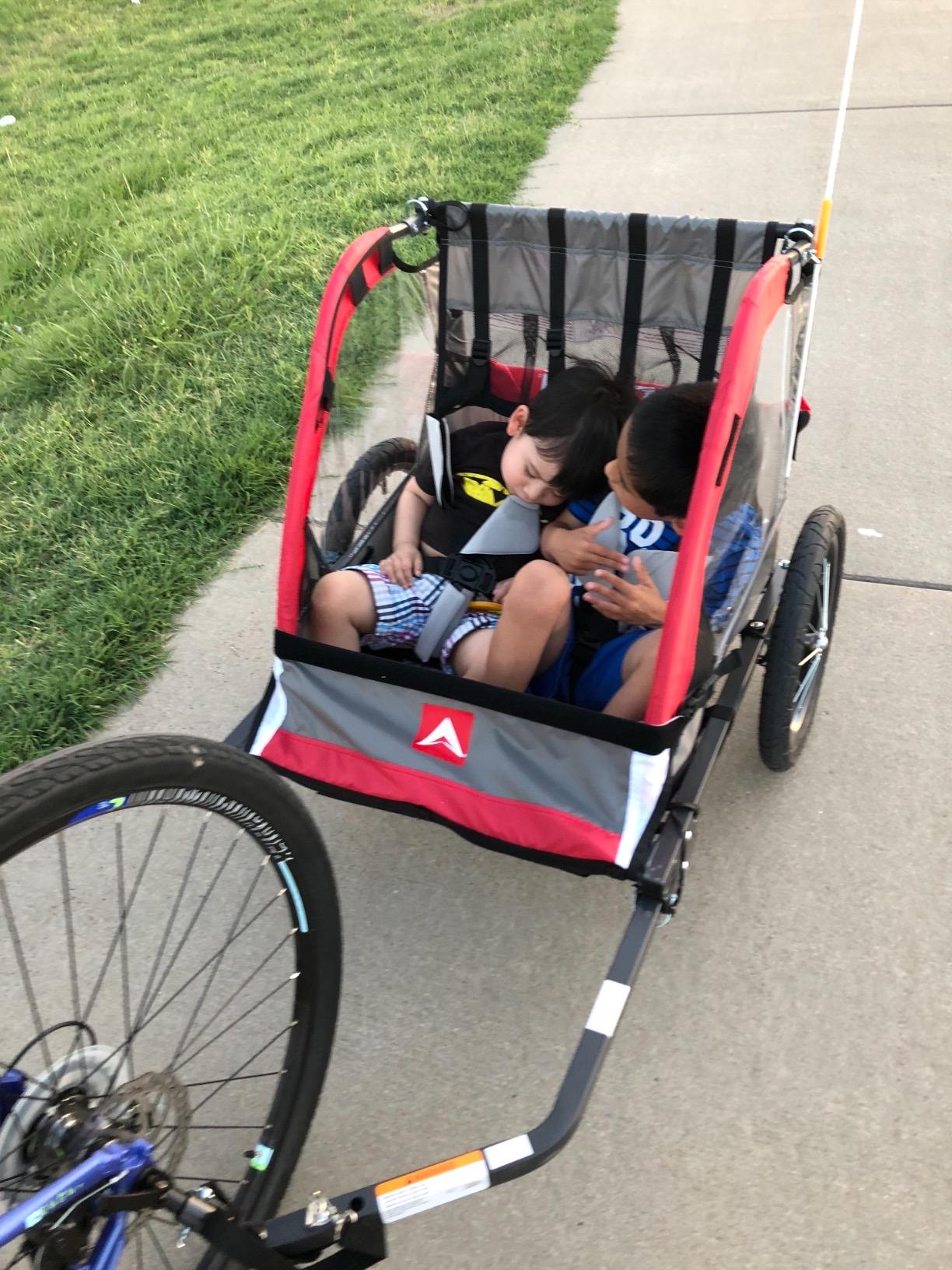 Allen Sports Deluxe Steel Child Trailer customer photo 2