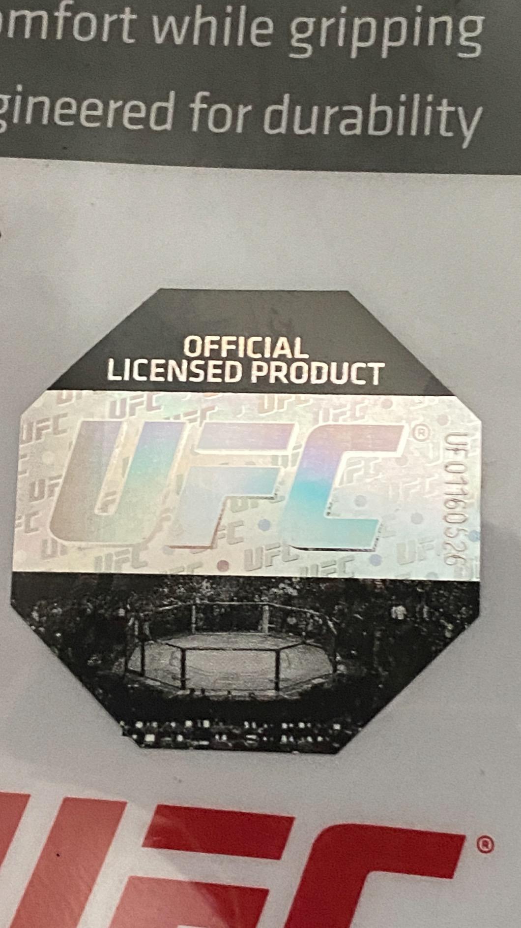 UFC MMA Gloves | Training Gloves for Sparring, Grappling, Mitts & Punching Bag | Beginner to Intermediate | Secure Fit for Men & Women customer photo 2