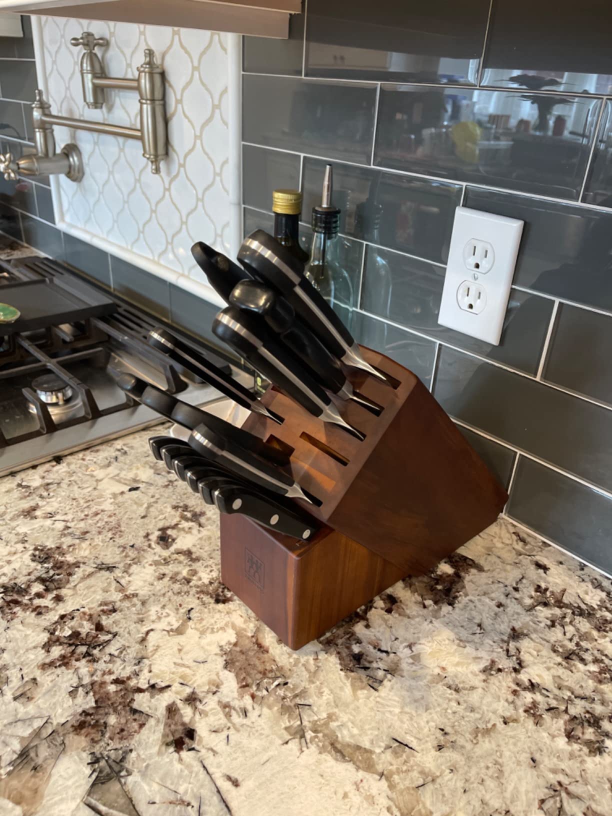 ZWILLING Pro 7-pc Knife Block Set, Black/Stainless Steel customer photo 1