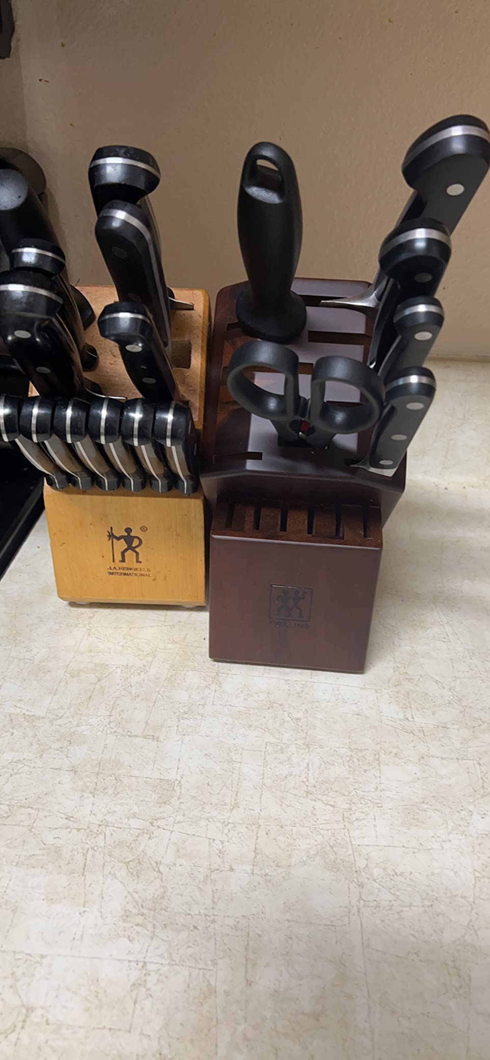 ZWILLING Pro 7-pc Knife Block Set, Black/Stainless Steel customer photo 2