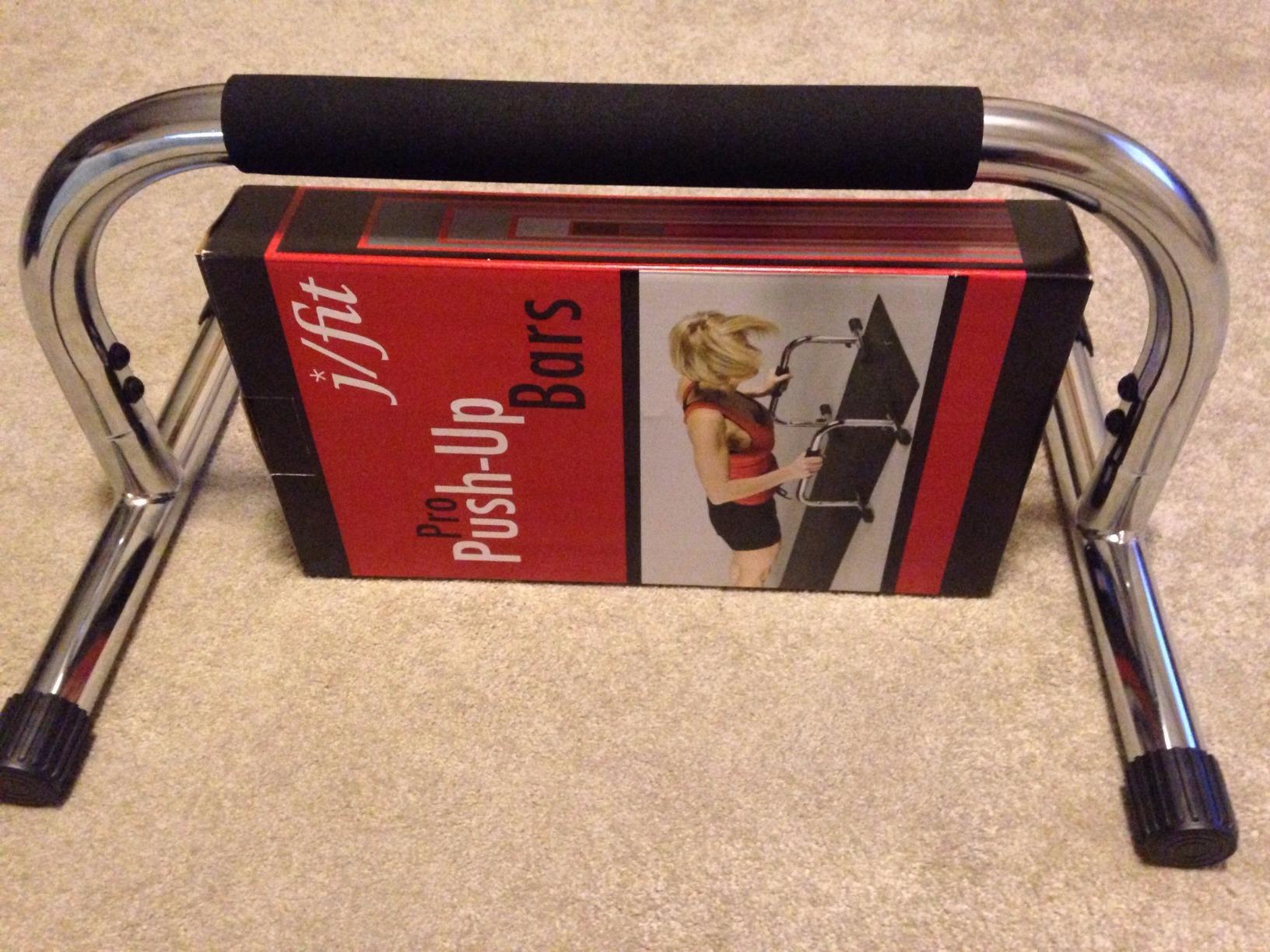 Lebert Fitness Parallette Push Up Bars Dip Station Stand - Perfect for Home and Garage Gym Exercise Equipment - Gymnastics, Calisthenics, Strength Training Parallel Bars for Men and Women customer photo 1