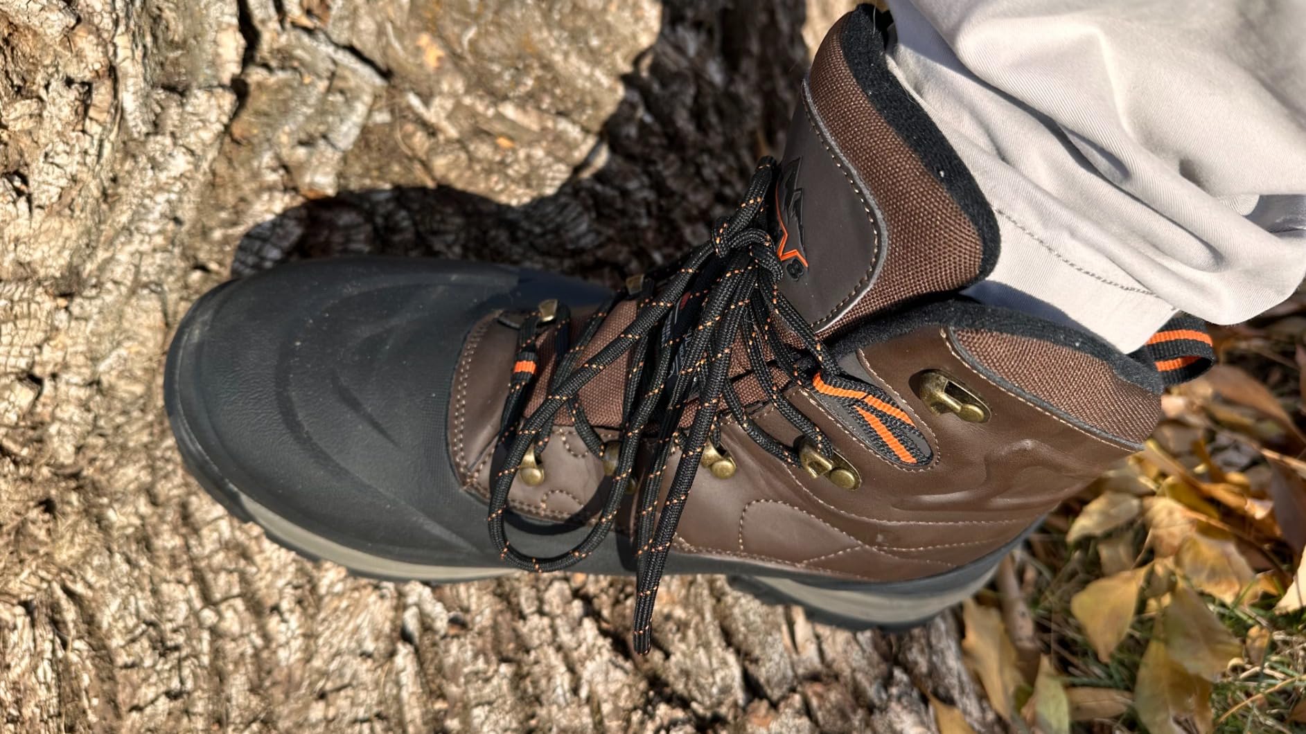 NORTIV 8 Men's Waterproof Hiking Winter Snow Boots customer photo 1