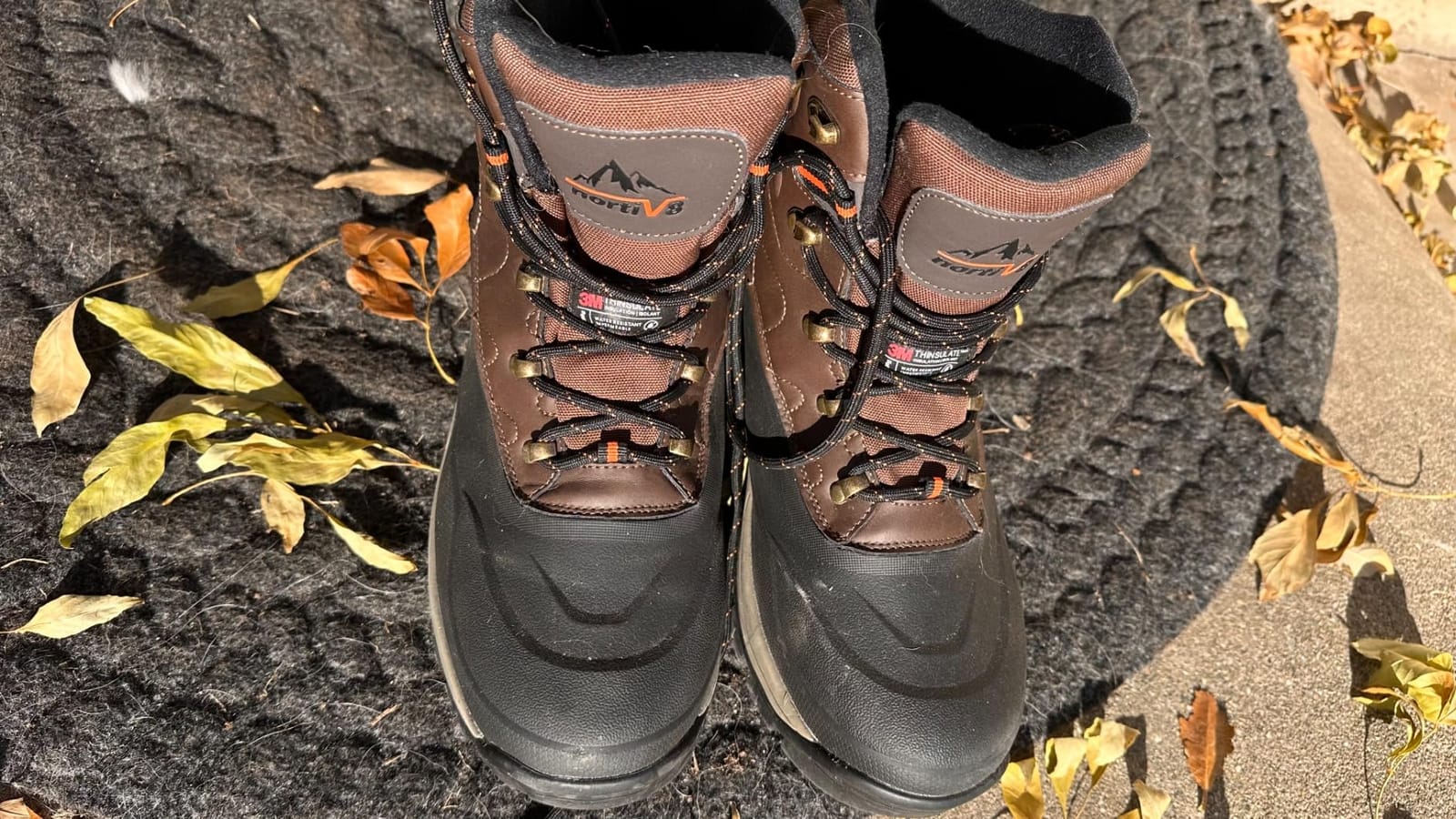 NORTIV 8 Men's Waterproof Hiking Winter Snow Boots customer photo 2