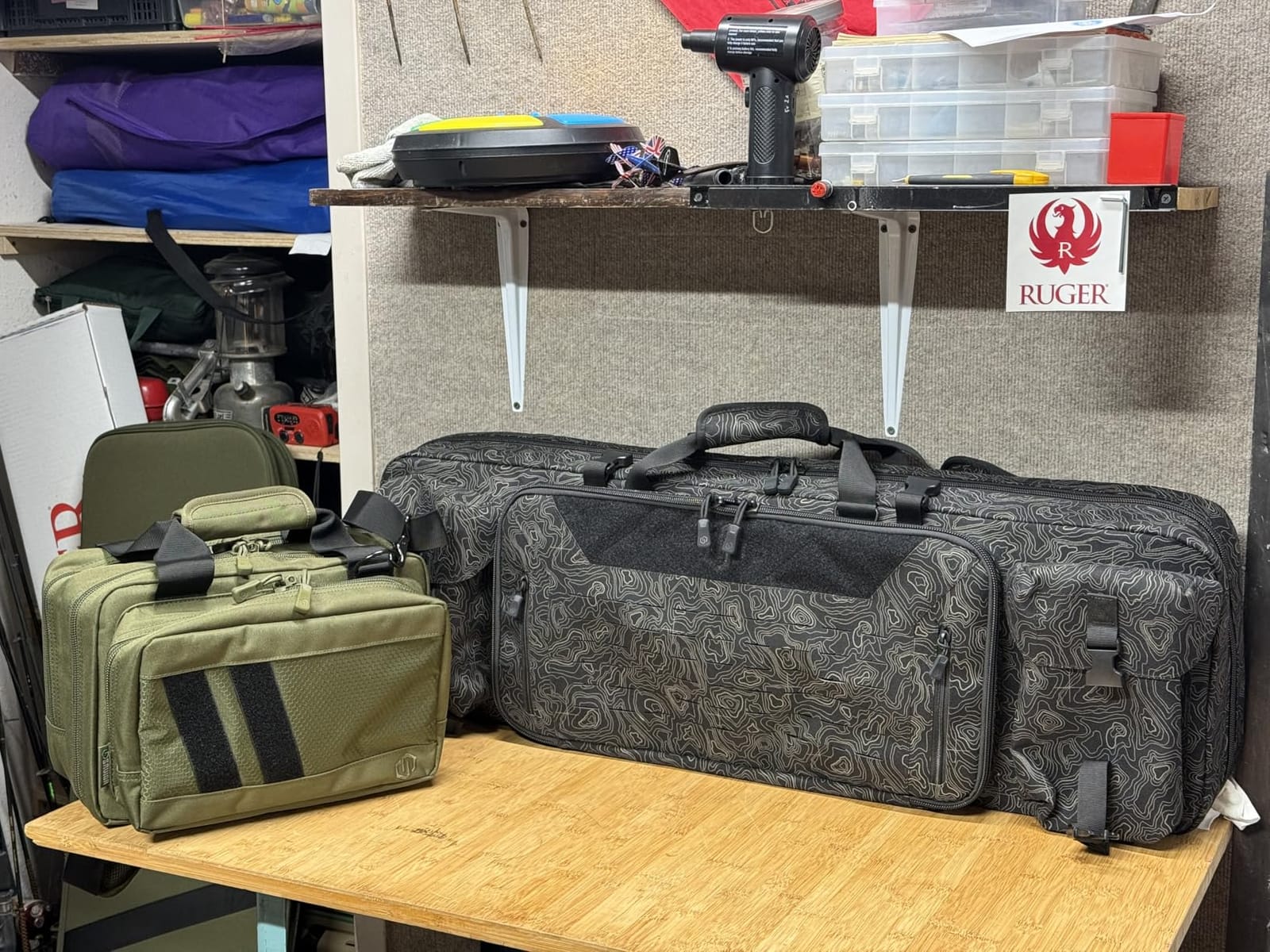 Savior Equipment Urban Warfare Tactical Double Long Gun Bag Case Backpack w/Pistol Handgun customer photo 2