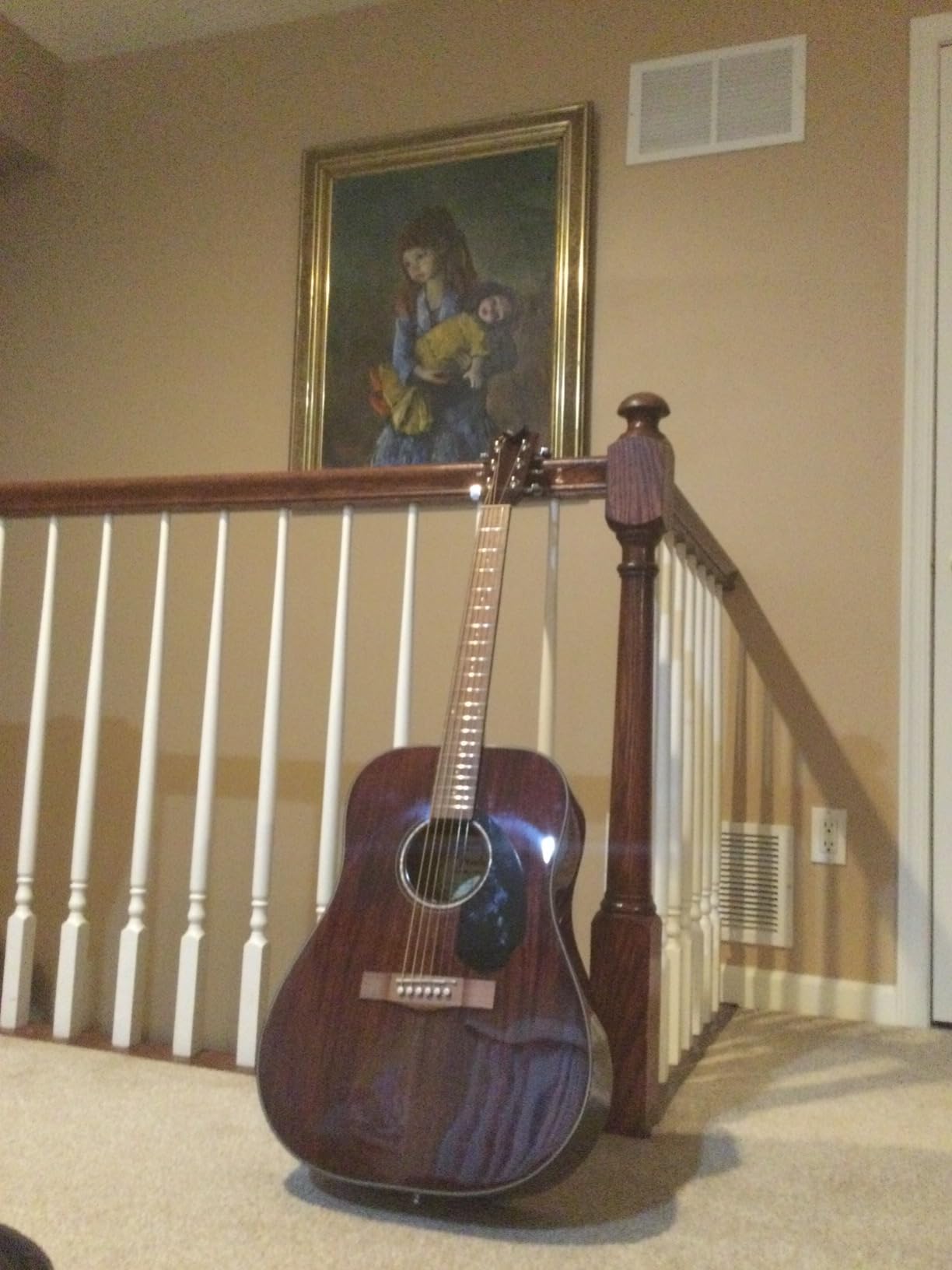 Fender CD-60S Dreadnought Acoustic Guitar, All-Mahogany, 2-Yr Warranty customer photo 2