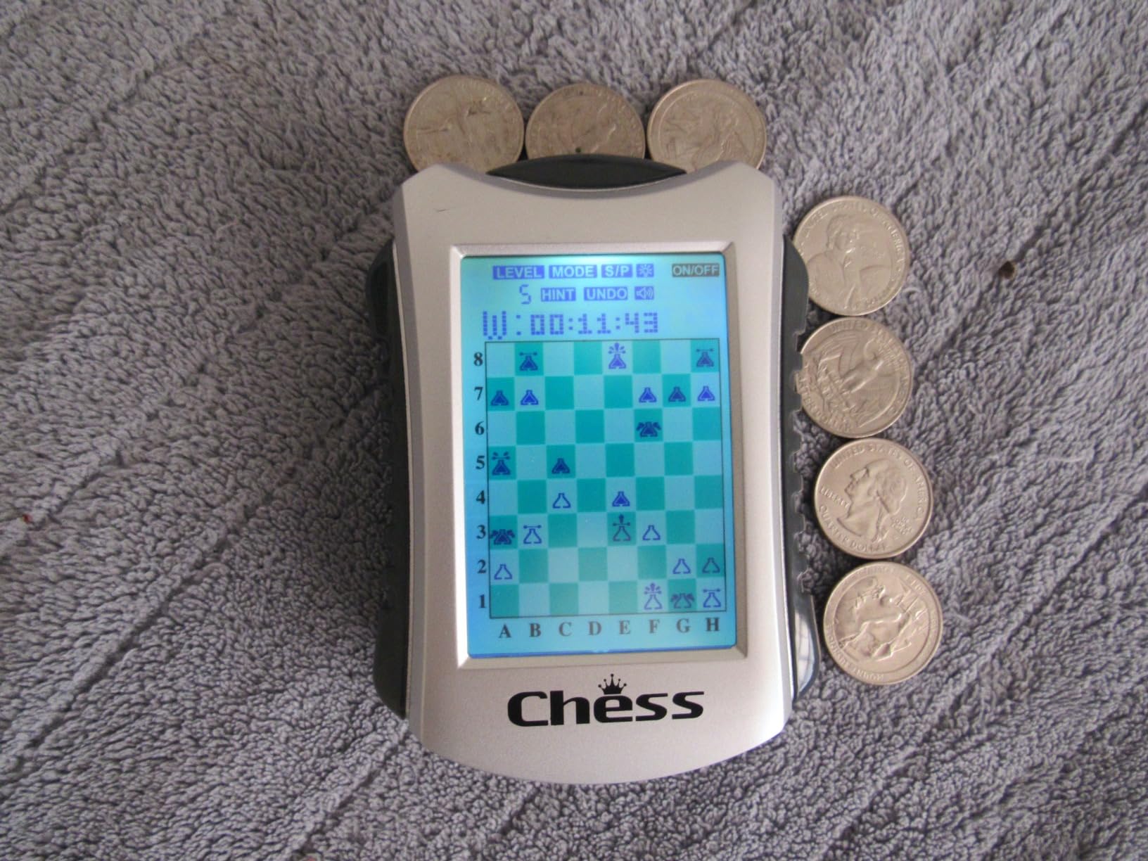 Lyght Handheld Electronic Chess Game, 20 Levels, 100 Built-in Chess Records, Built-in Connect Four and Checker Game customer photo 2