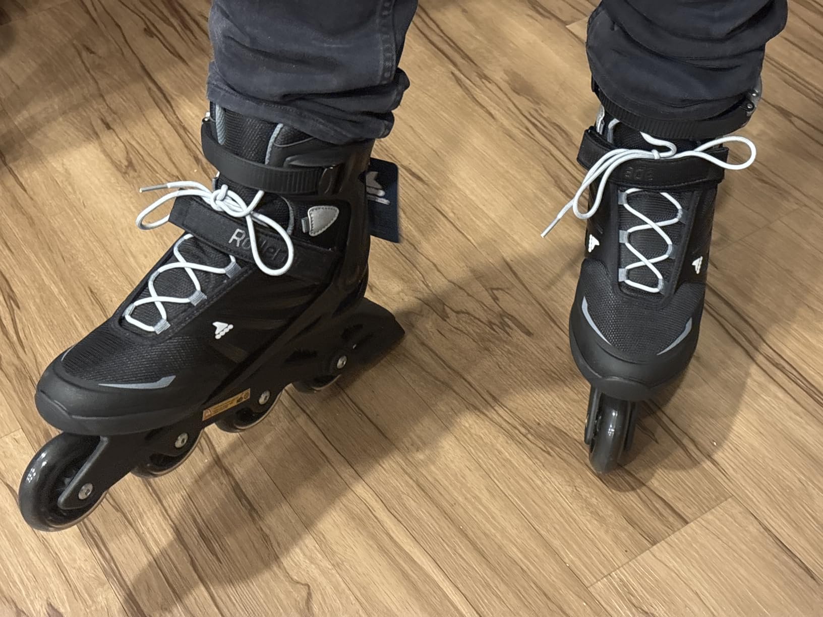 Rollerblade Zetrablade Men's Adult Fitness Inline Skate, Black and Silver customer photo 1