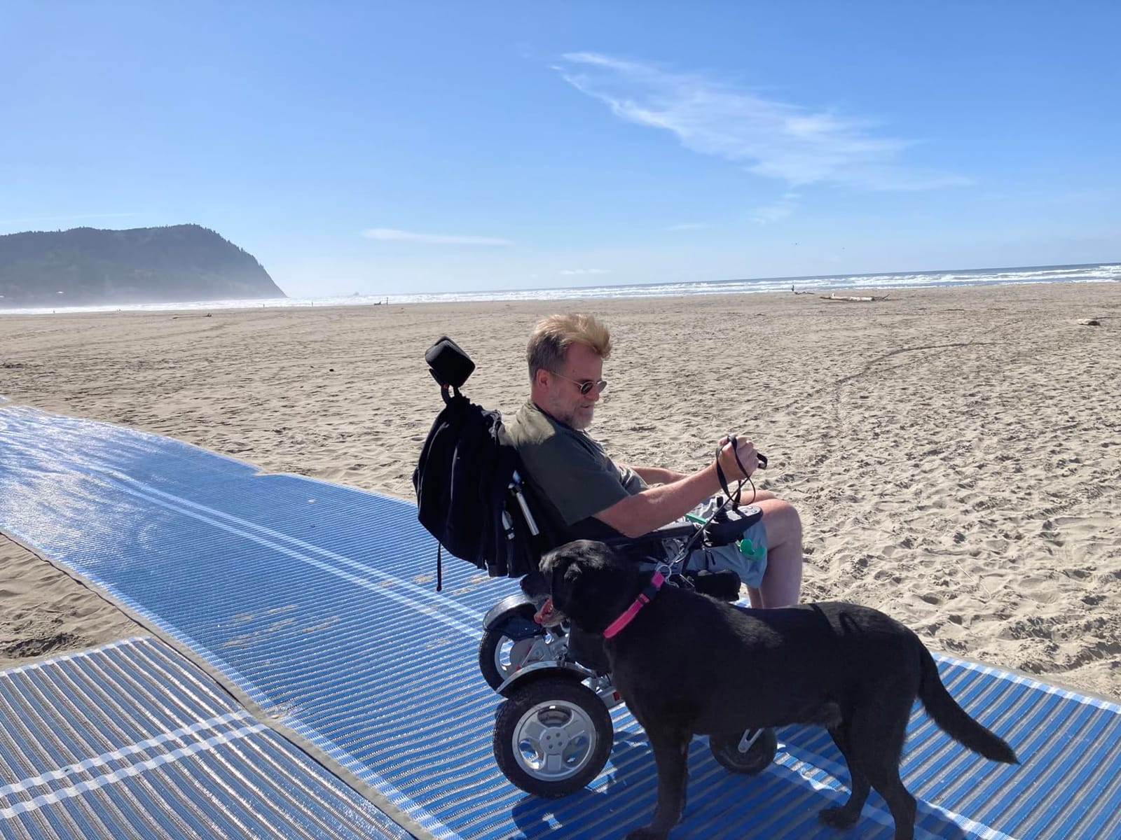 Porto Mobility Ranger Discovery Lightweight Foldable Weatherproof Exclusive Electric Wheelchair, Portable, Brushless Powerful Motors, Dual Battery, All Terrain (Silver, Standard) customer photo 1