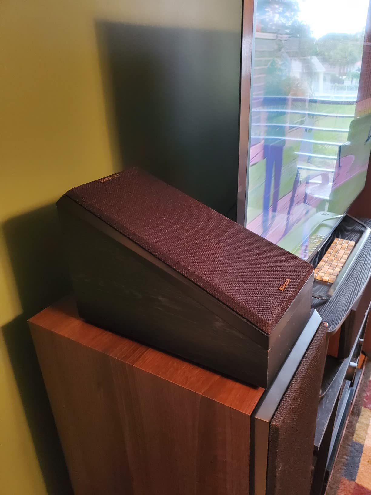 Klipsch RP-500SA Reference Premiere Dolby Atmos Surround Sound Speakers - Pair (Ebony) customer photo 1