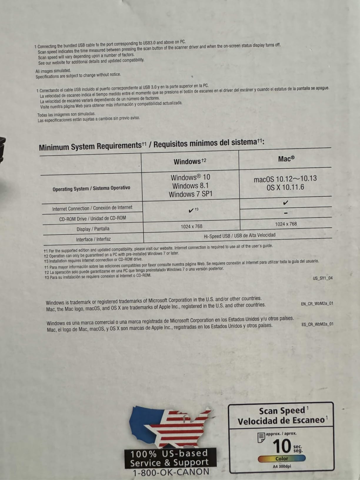 Canon Canoscan Lide 300 Scanner (PDF, AUTOSCAN, Copy, Send) customer photo 2