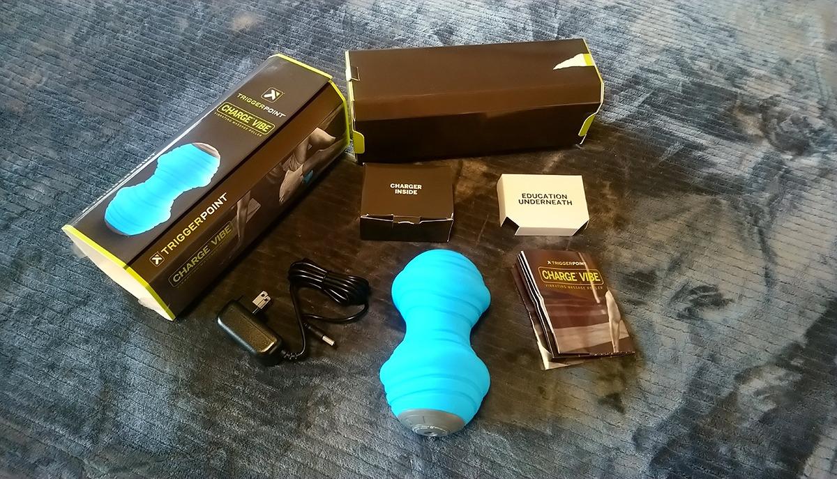 Trigger Point Performance TriggerPoint CHARGE VIBE Three-Speed Ridged Vibrating Portable Foam Roller customer photo 1