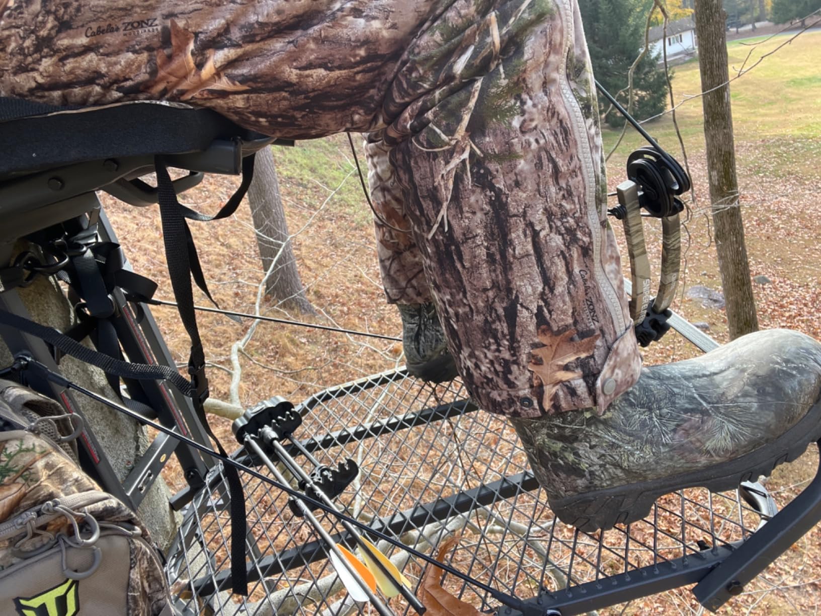 Big Game Captain XC 1-Person Hang-On Treestand with Flex-Tek Seat | Supports Up to 300 Lbs - Adjustable Tree Stand with Platform and Safety Harness for Shooting and Hunting Deer customer photo 2