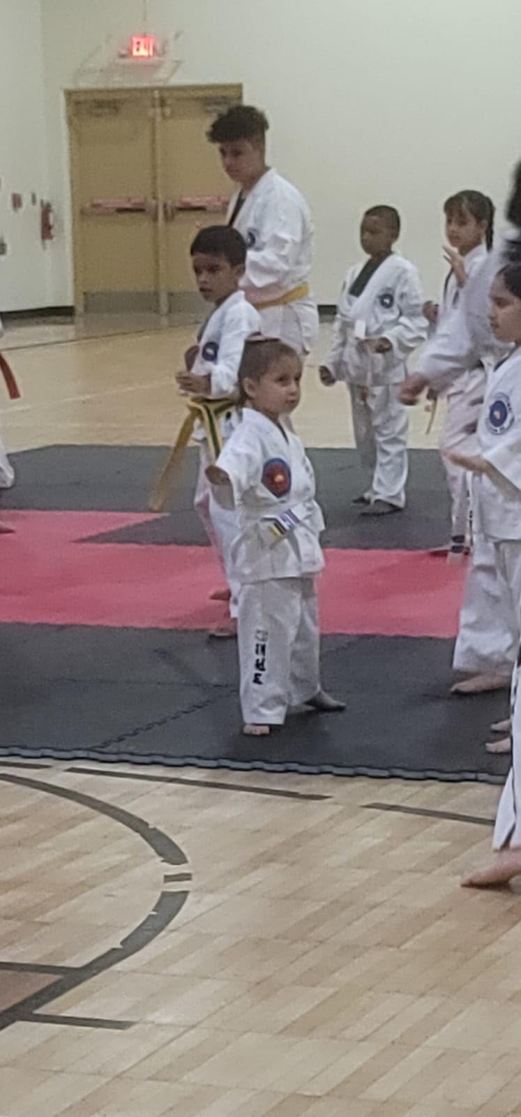 FLUORY Karate Uniform with Free Belt, White Karate Gi for Kids & Adult Size 000-6 customer photo 1