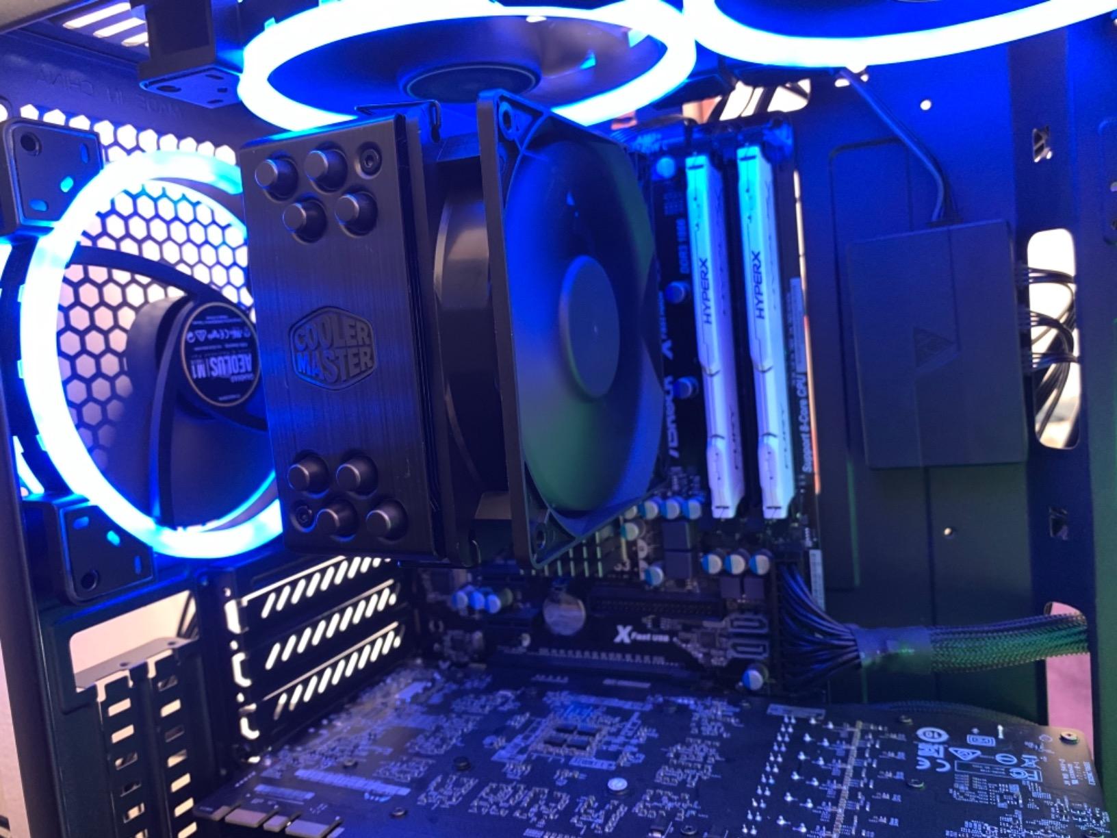 Cooler Master Hyper 212 Black CPU Air Cooler customer photo 2