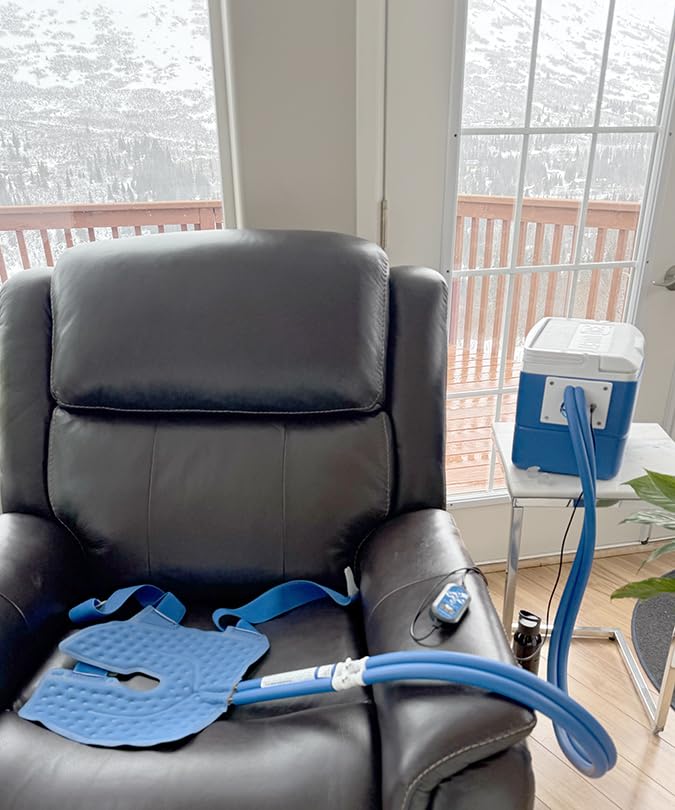 Polar Active Ice 3.0 | 9 QT Cold Therapy Ice Machine | Programmable Timer | Knee & Joint Pad | Cryotherapy Pain Relief System | Ace Bandage Style Compression customer photo 1