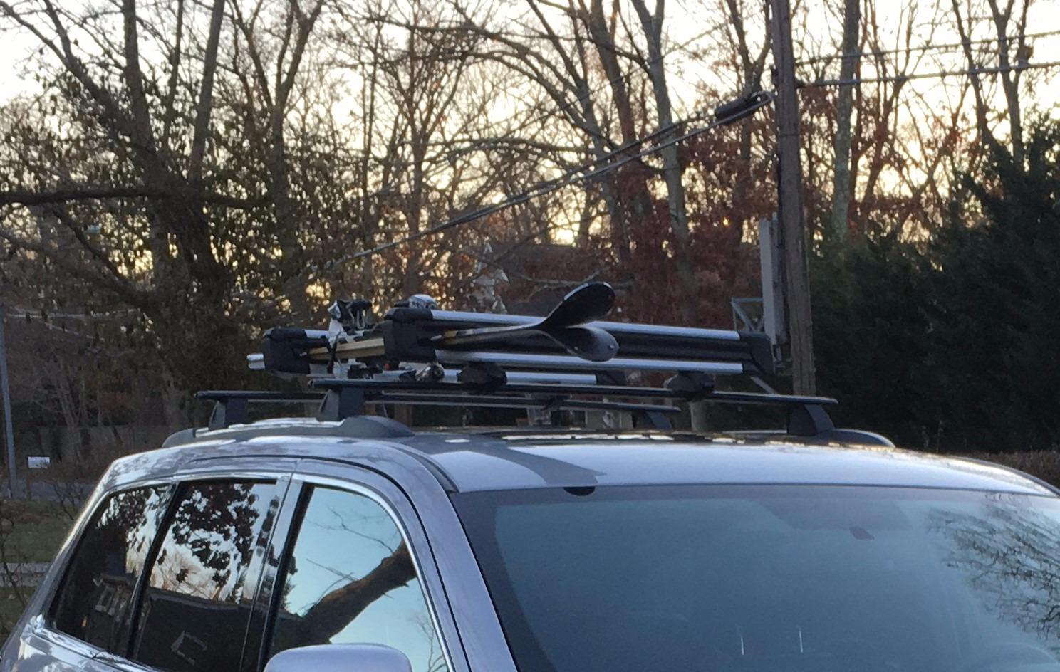 Thule SnowPack Ski/Snowboard Rack, Medium (4 Pr/2 Boards), Black | Transportation Solution customer photo 1